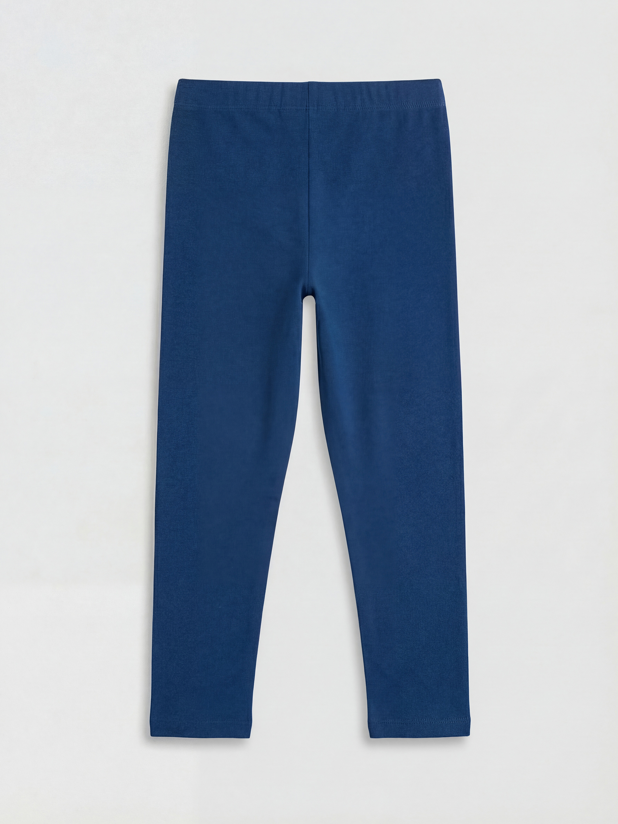 Mavi Bisiklet Yaka Baskılı Kız Çocuk Tişört ve Tayt-4