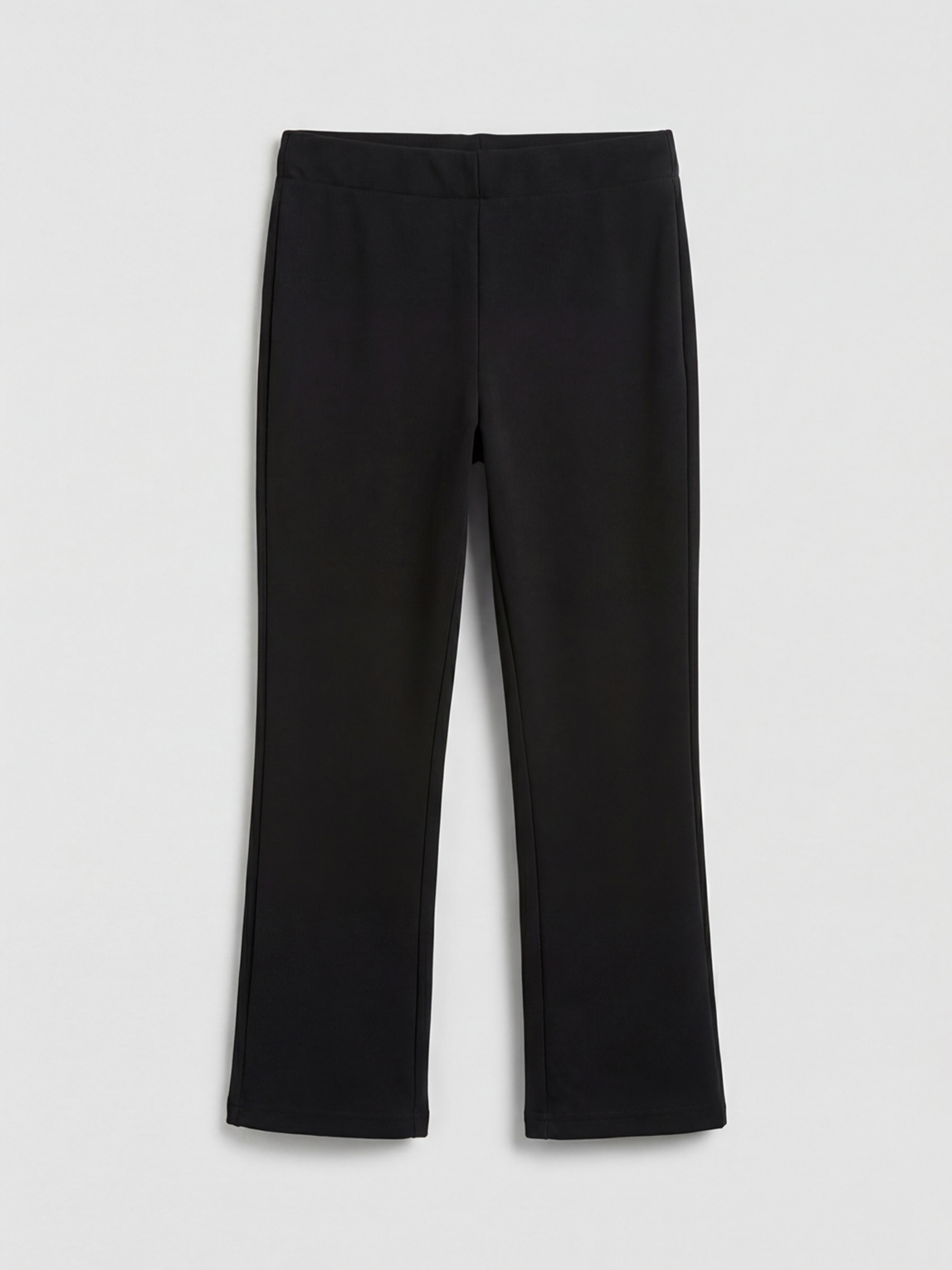 Embroidered Peter Pan Collar Girls' Shirt and Trousers-3