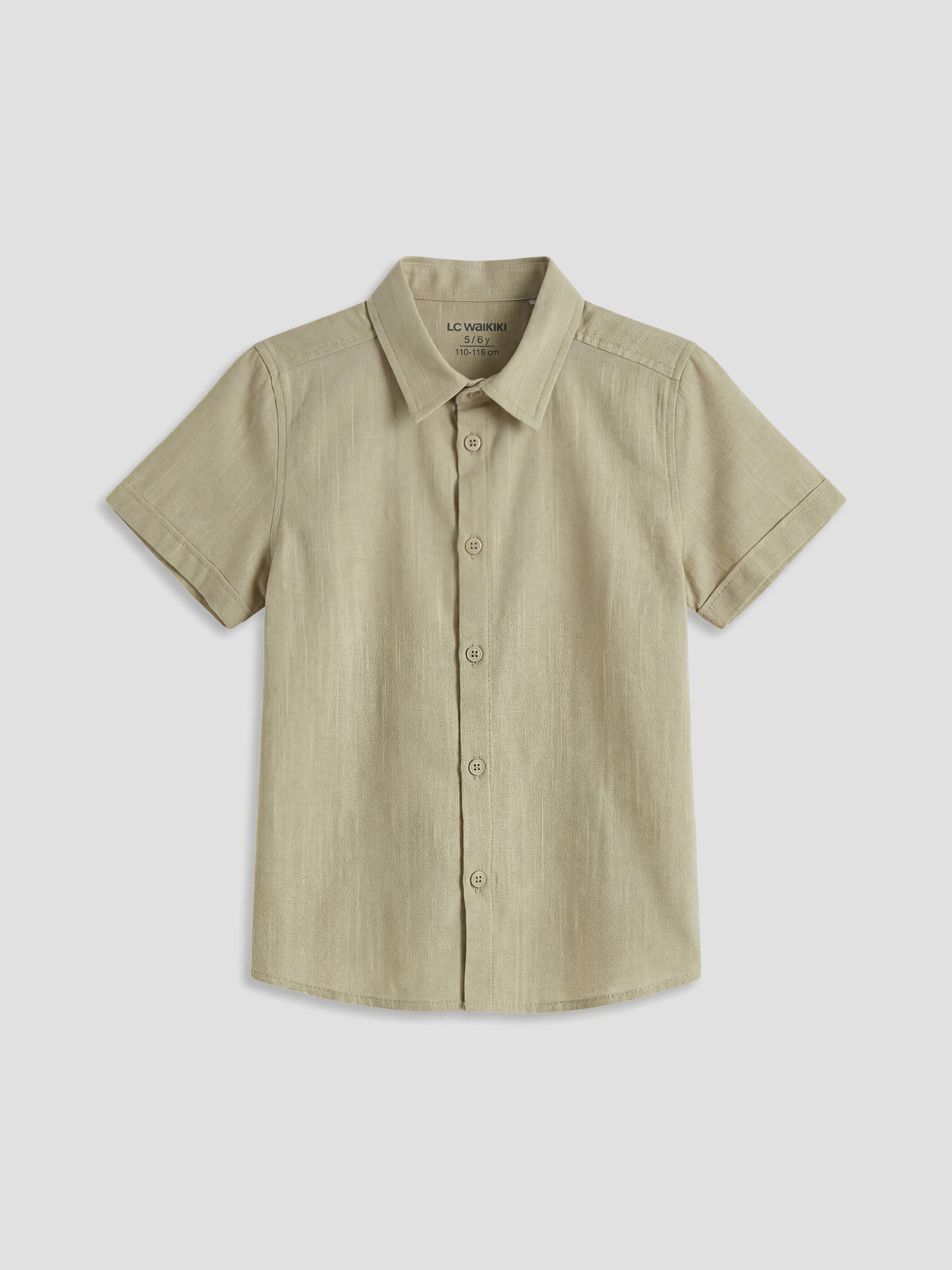 LC WAIKIKI Dokulu Erkek Çocuk Gömlek - S6M009Z1-GGY