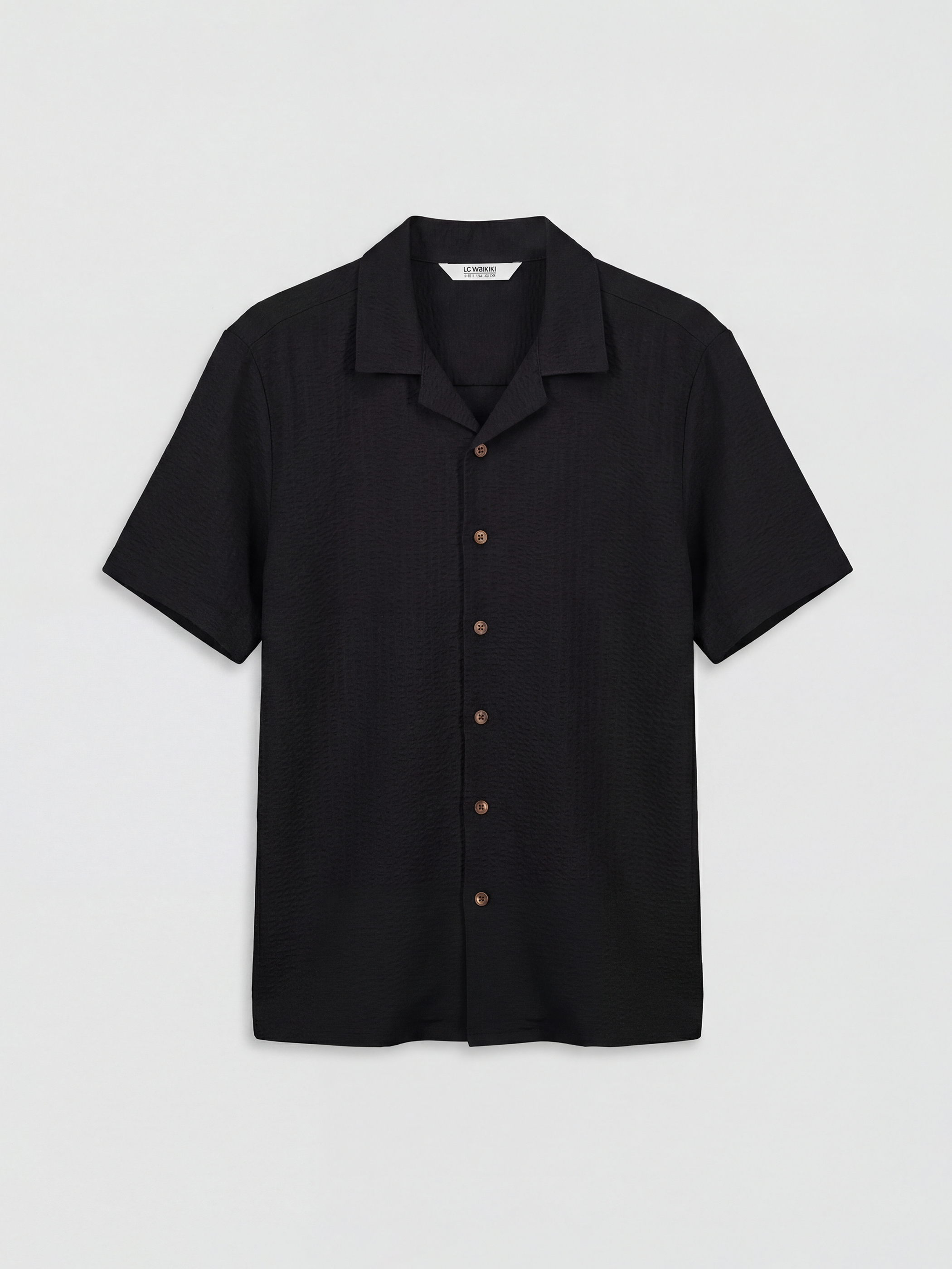 LCW ECO Resort Yaka Kısa Kollu Erkek Çocuk Gömlek - S6M285Z4-CVL