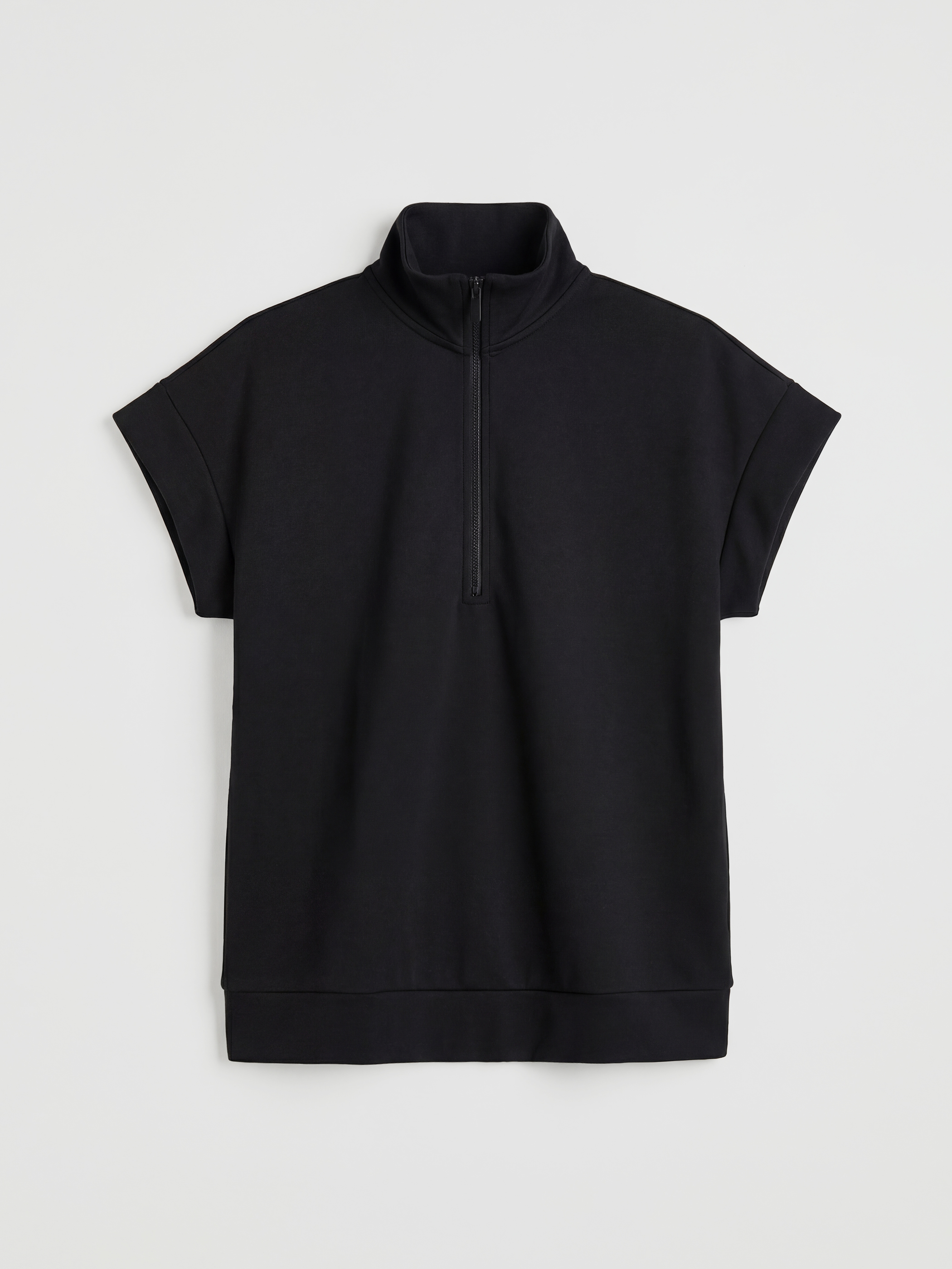 LCW Comfort Dik Yaka Oversize Kadın Sweatshirt - S6M326Z8-CVL