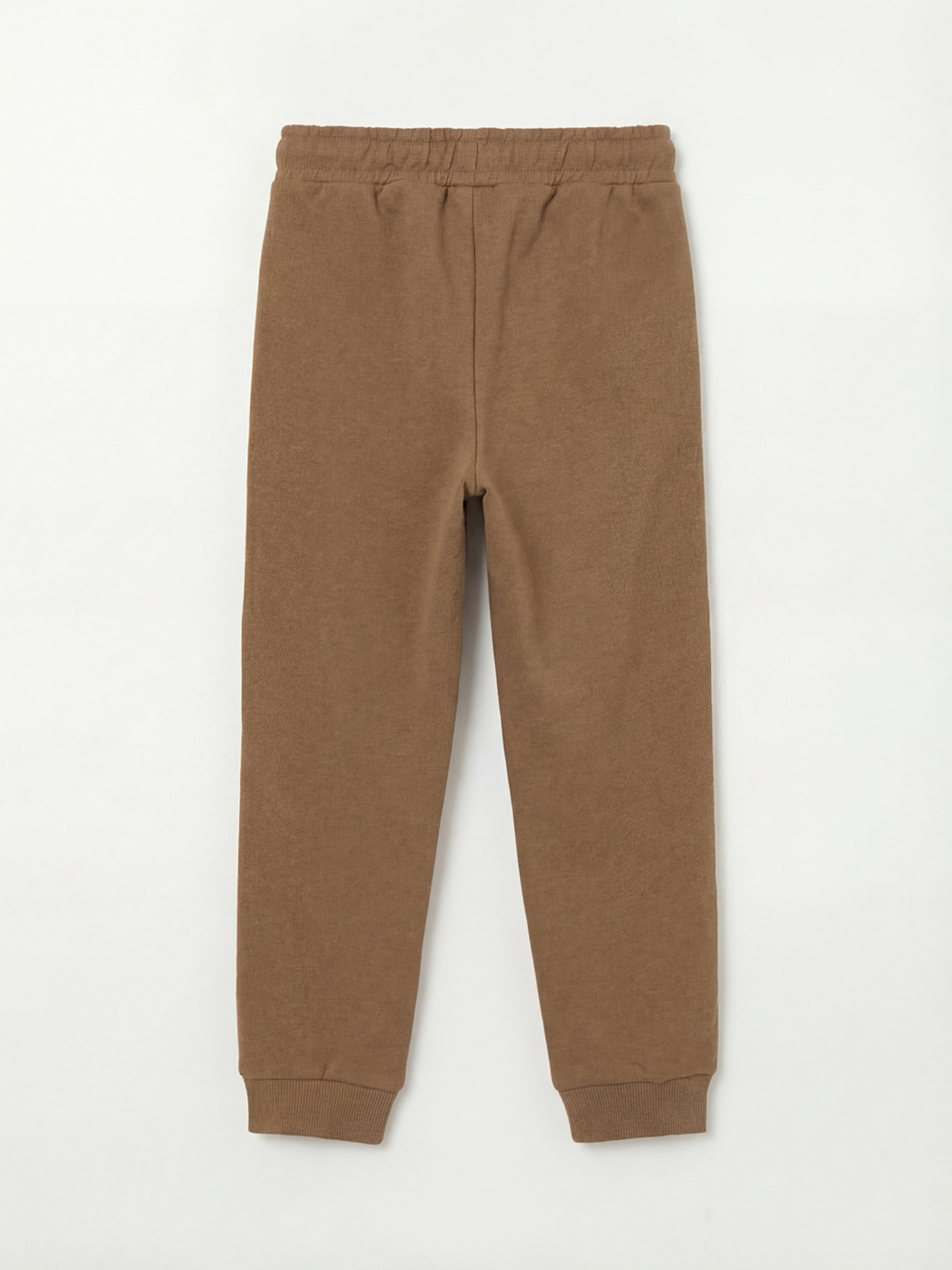 Kahverengi Erkek Çocuk Baskılı Jogger Eşofman Altı-1