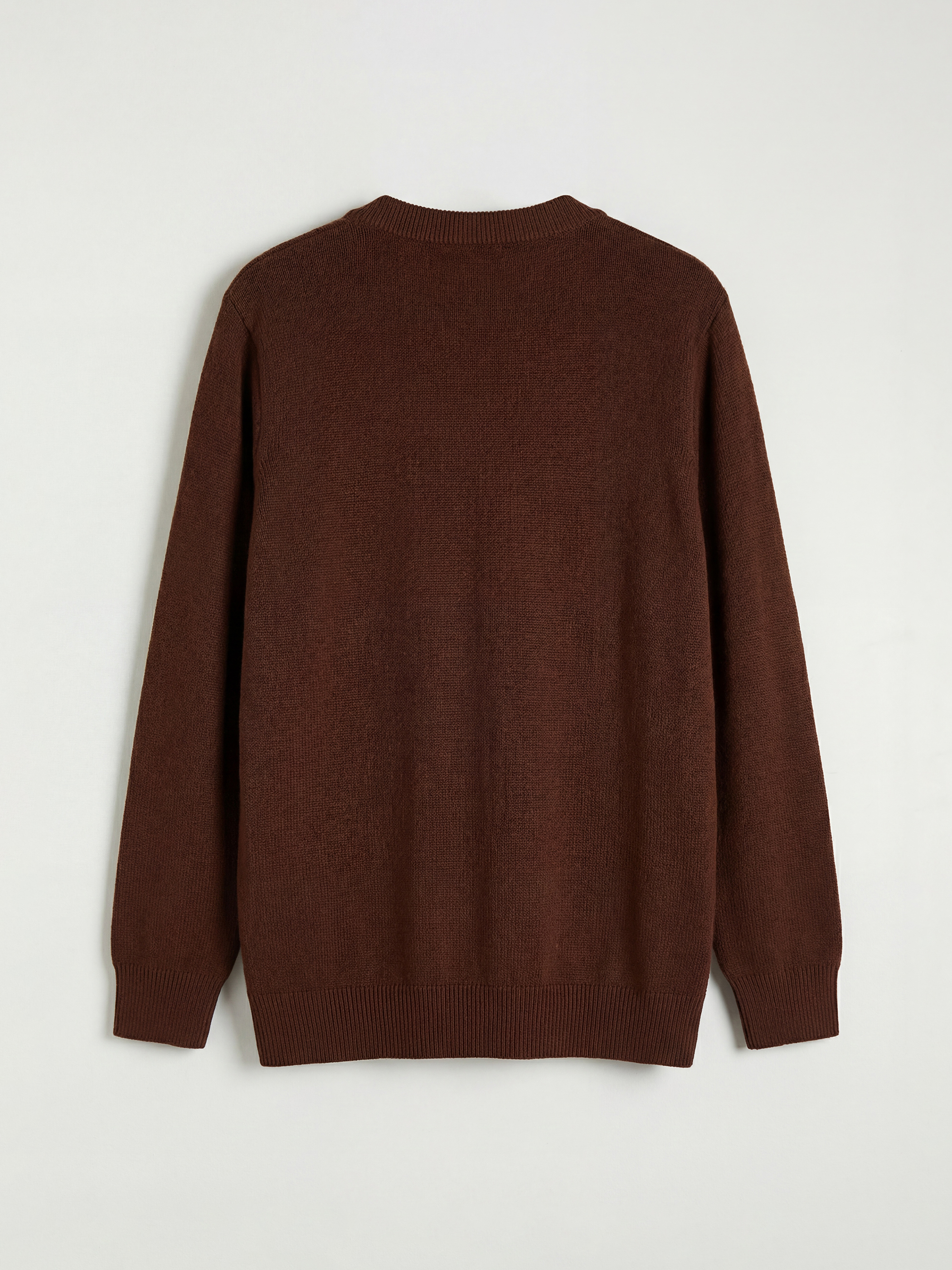 LCW Grace Bisiklet Yaka Kendinden Desenli Kadın Triko Hırka - S6M886Z8-1VF