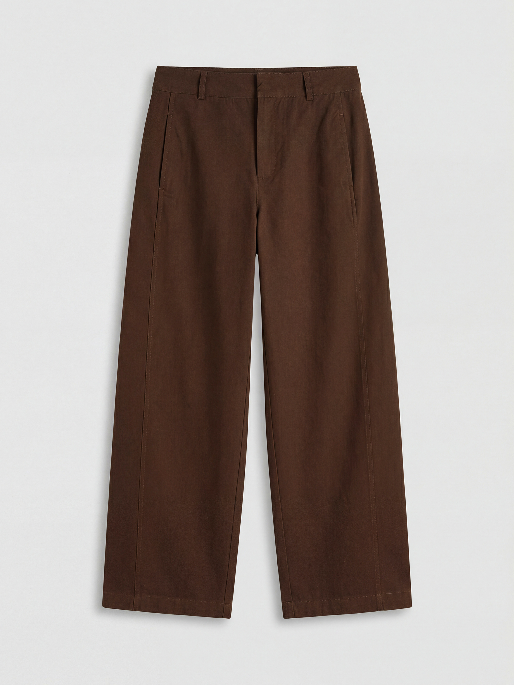 LCW Vision Geniş Paça Kadın Gabardin Pantolon - S6MA32Z8-3LB