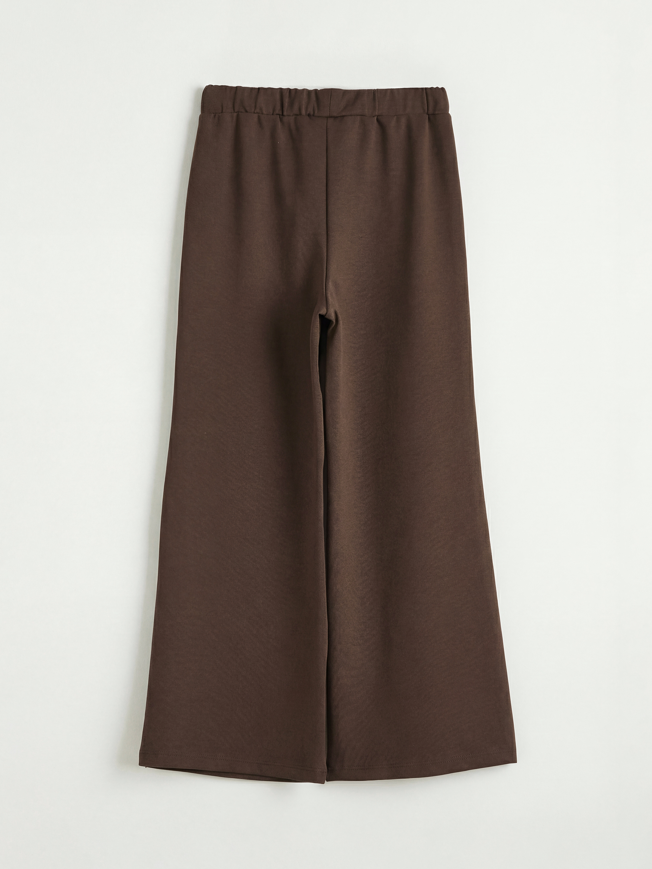 Pantaloni de pijama cu crac larg pentru fete-1