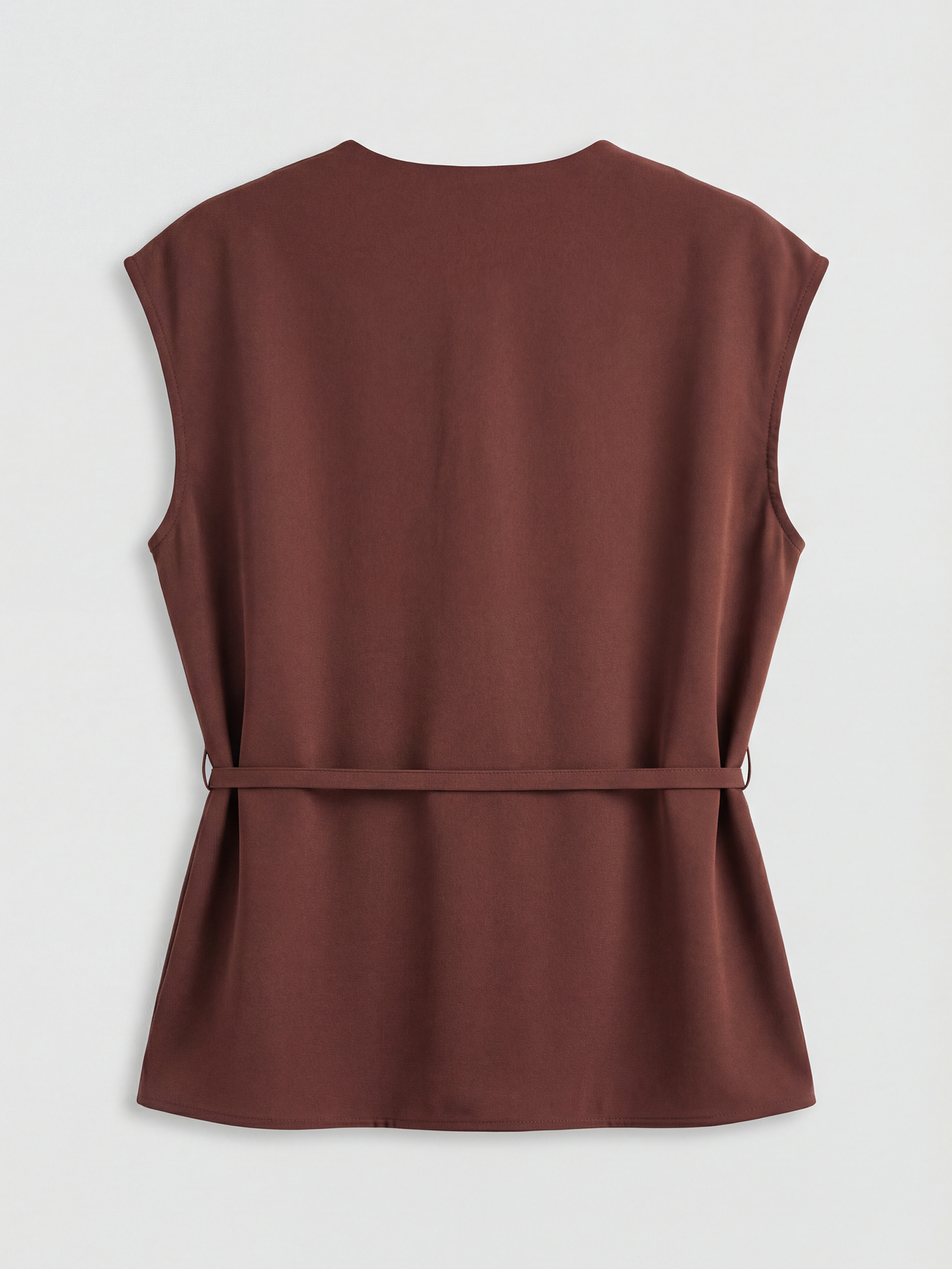 Woman Brown Blouse-5