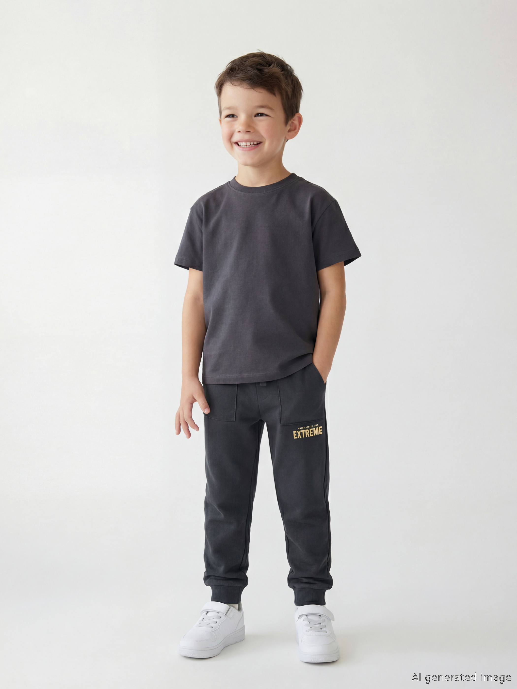 LCW Kids Baskılı Erkek Çocuk Jogger Eşofman Altı - S6MF05Z1-R4W
