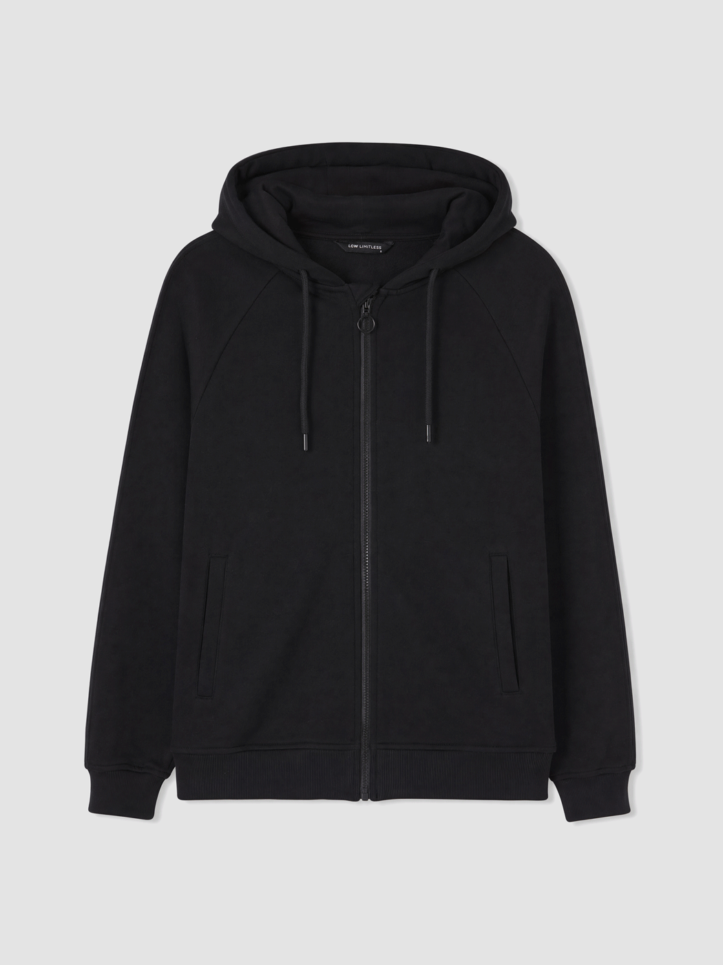 LCW Limitless Women's Oversized Thick Zip-Up Sweatshirt with Snap Button Sleeves