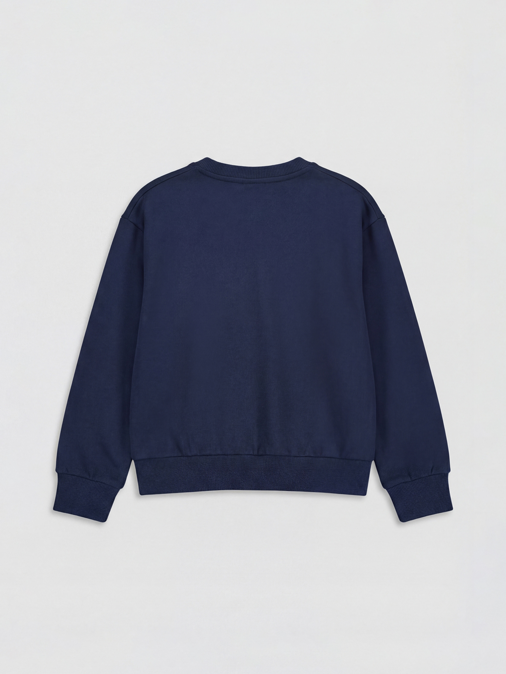 Girls' Printed Fleece Sweatshirt-1