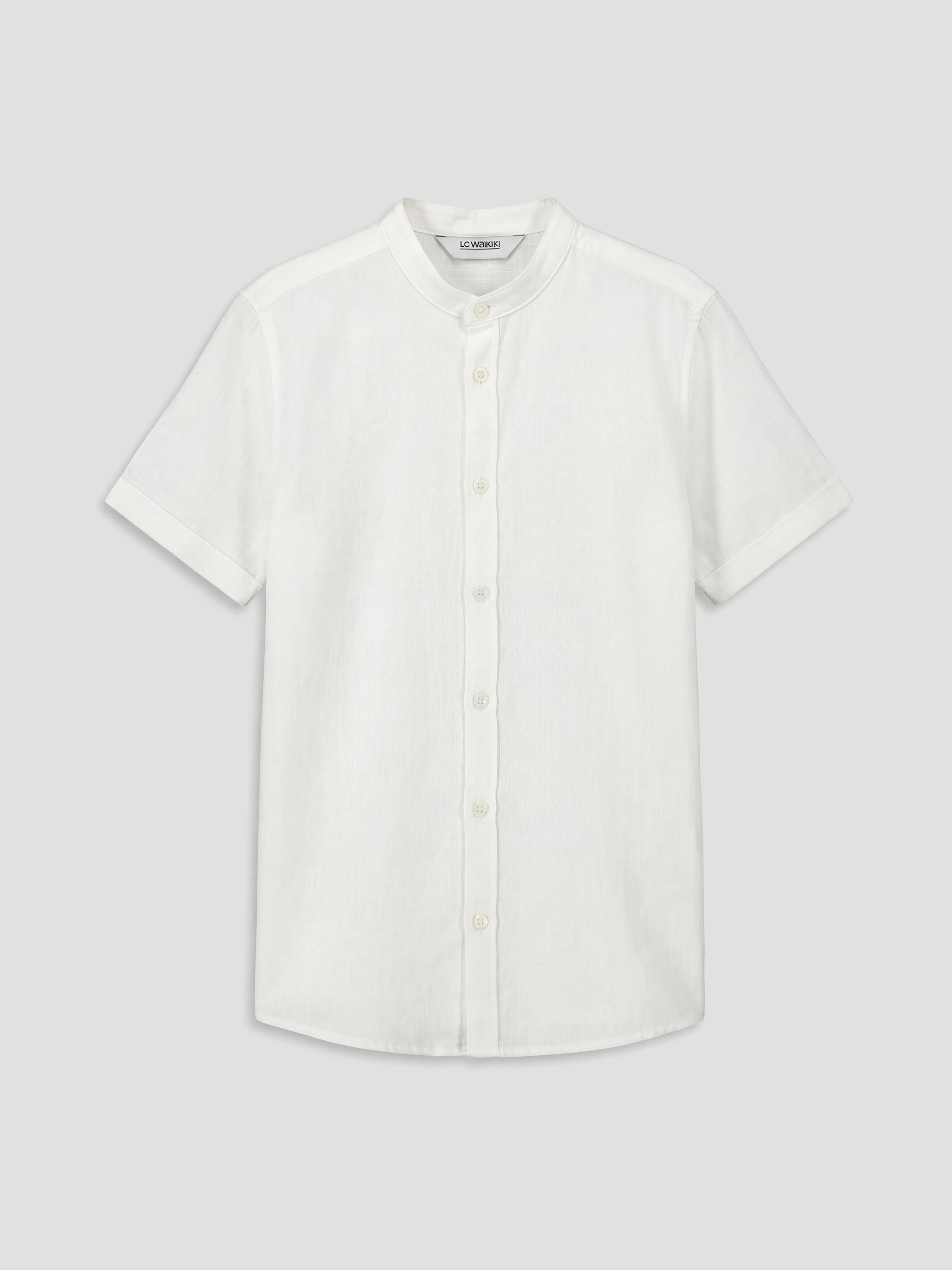 LCW Kids Hakim Yaka Erkek Çocuk Poplin Gömlek - S6MG36Z4-Q6K