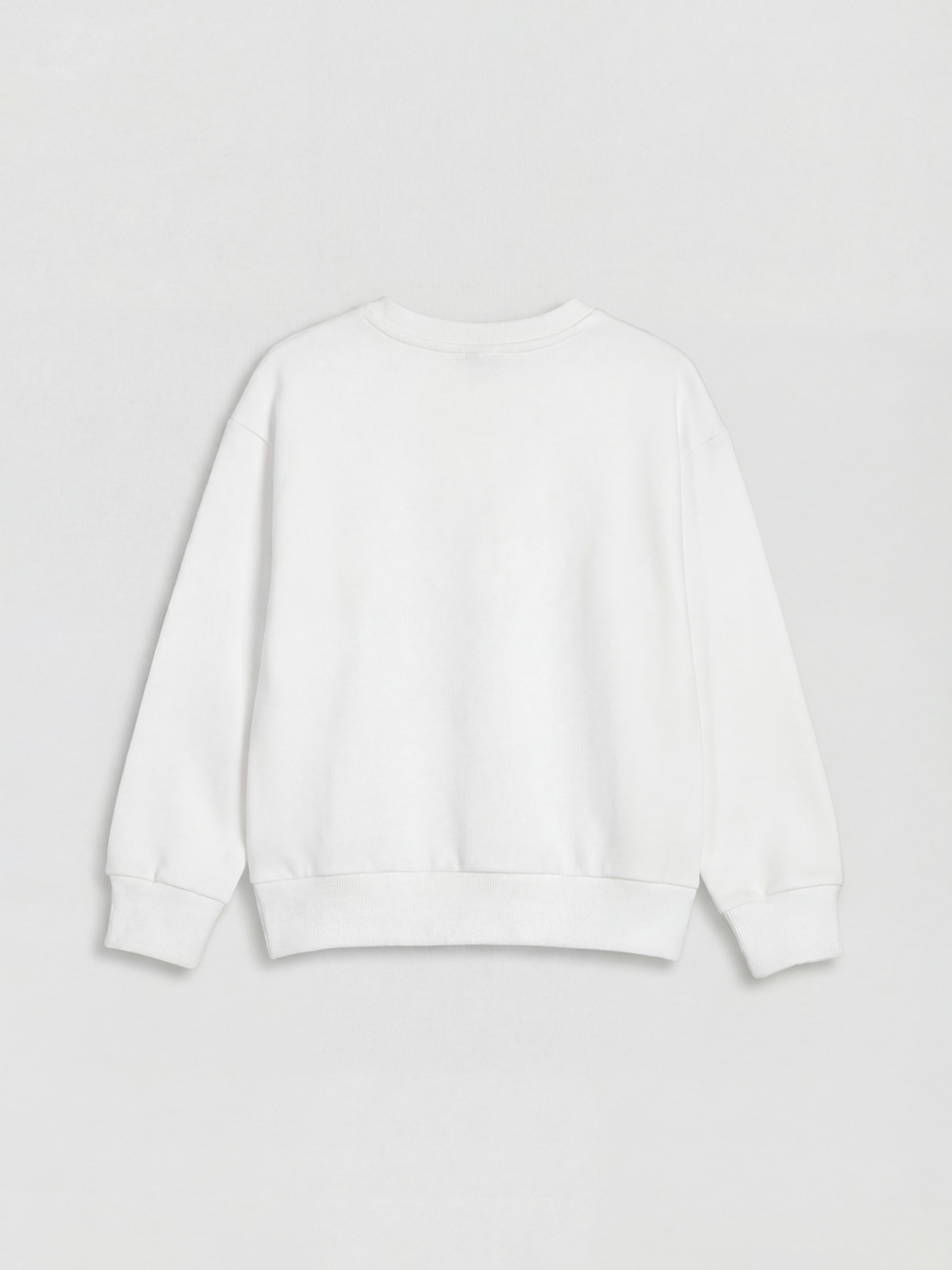 Sweat-shirt BLANC Fille-1