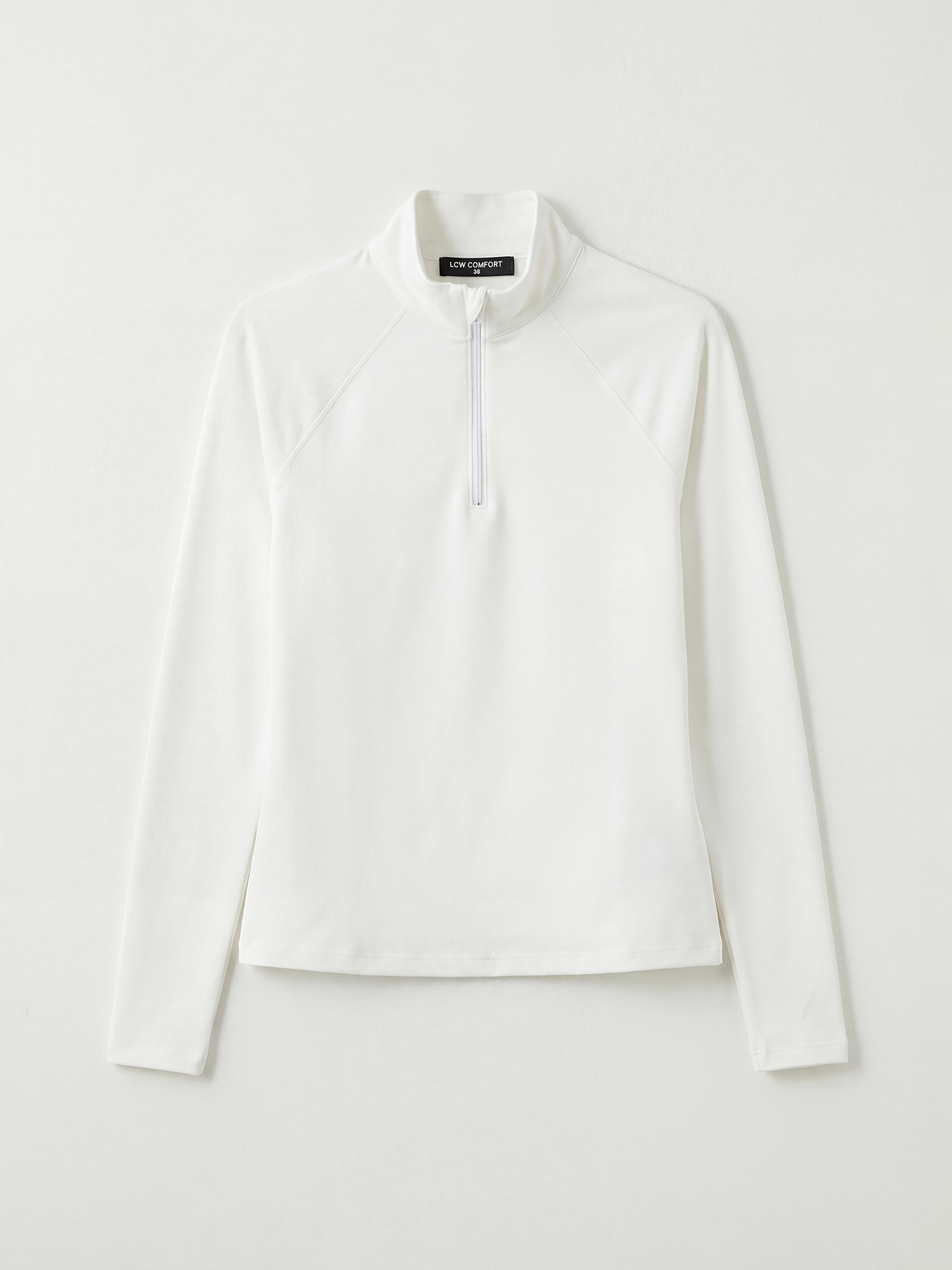 KOOR SPORT Dik Yaka Parmak Geçmeli Kadın Spor Body - S6MH49Z8-JYX