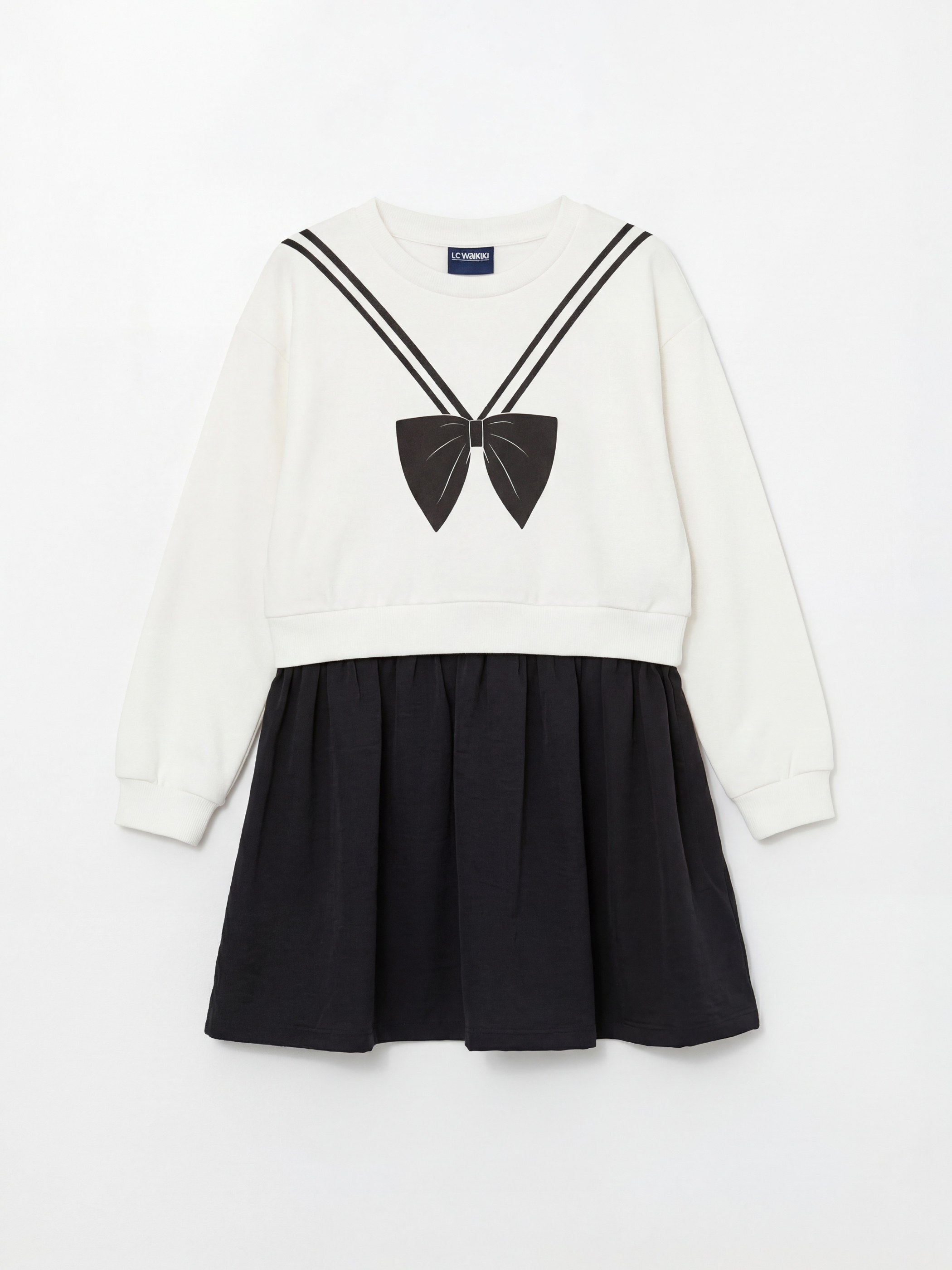 LCW Kids فستان طوبي مصفر فتاة - S6MI98Z1-FRC