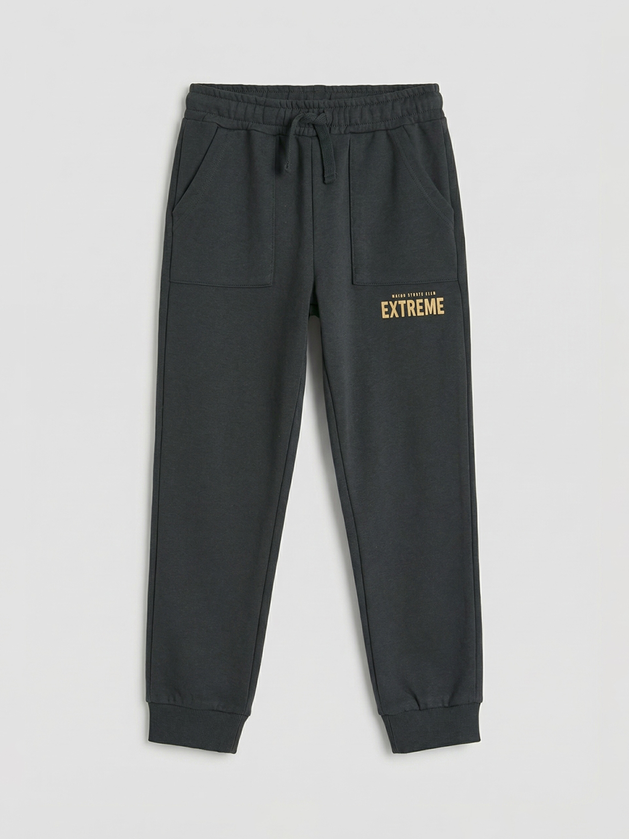 Boy BEIGE Jogger Sweatpants-1