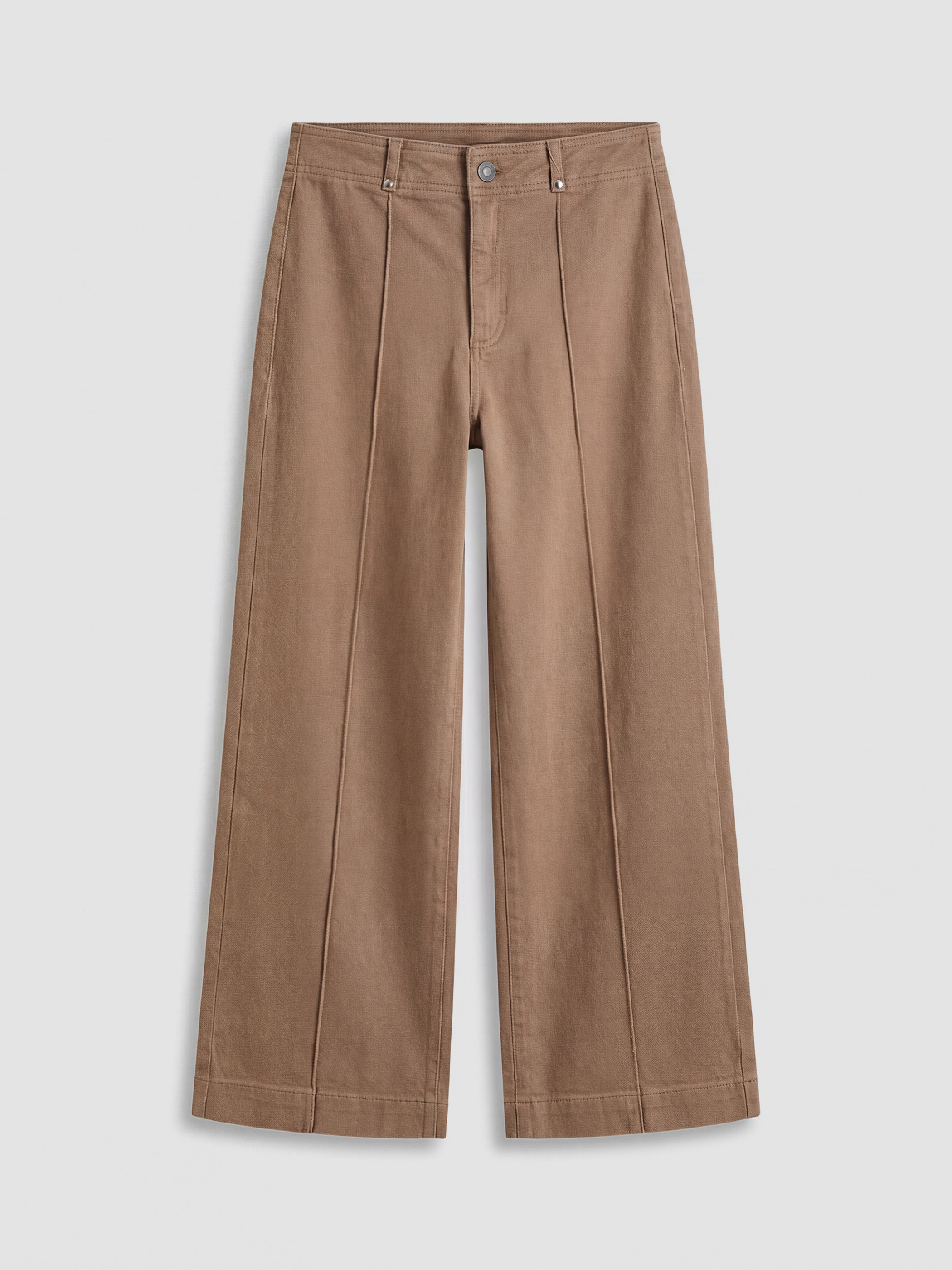 LCW Modest Yüksek Bel Wideleg Kadın Jean Pantolon - S6MJ79Z8-G3N