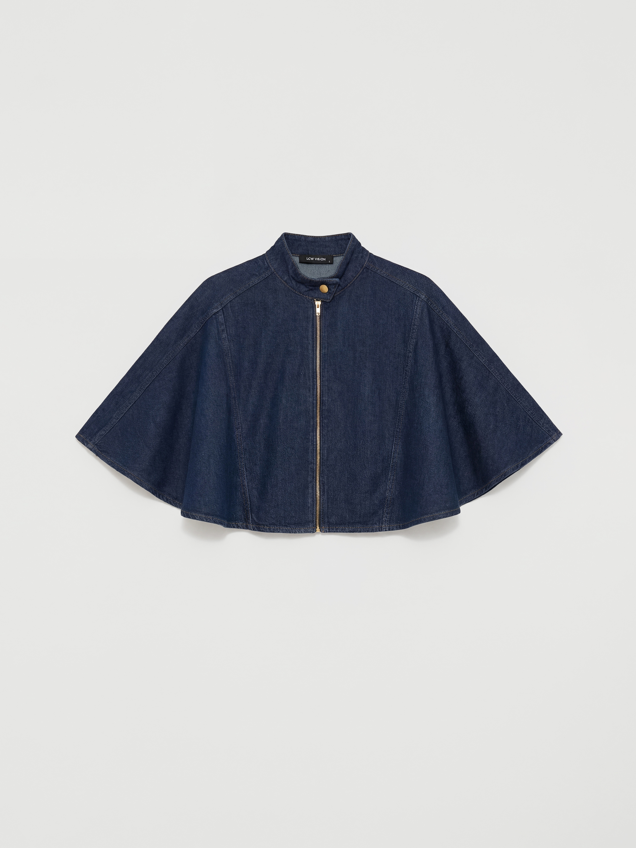 Natuvera Dik Yaka Kadın Jean Panço - S6MO38Z8-YZA