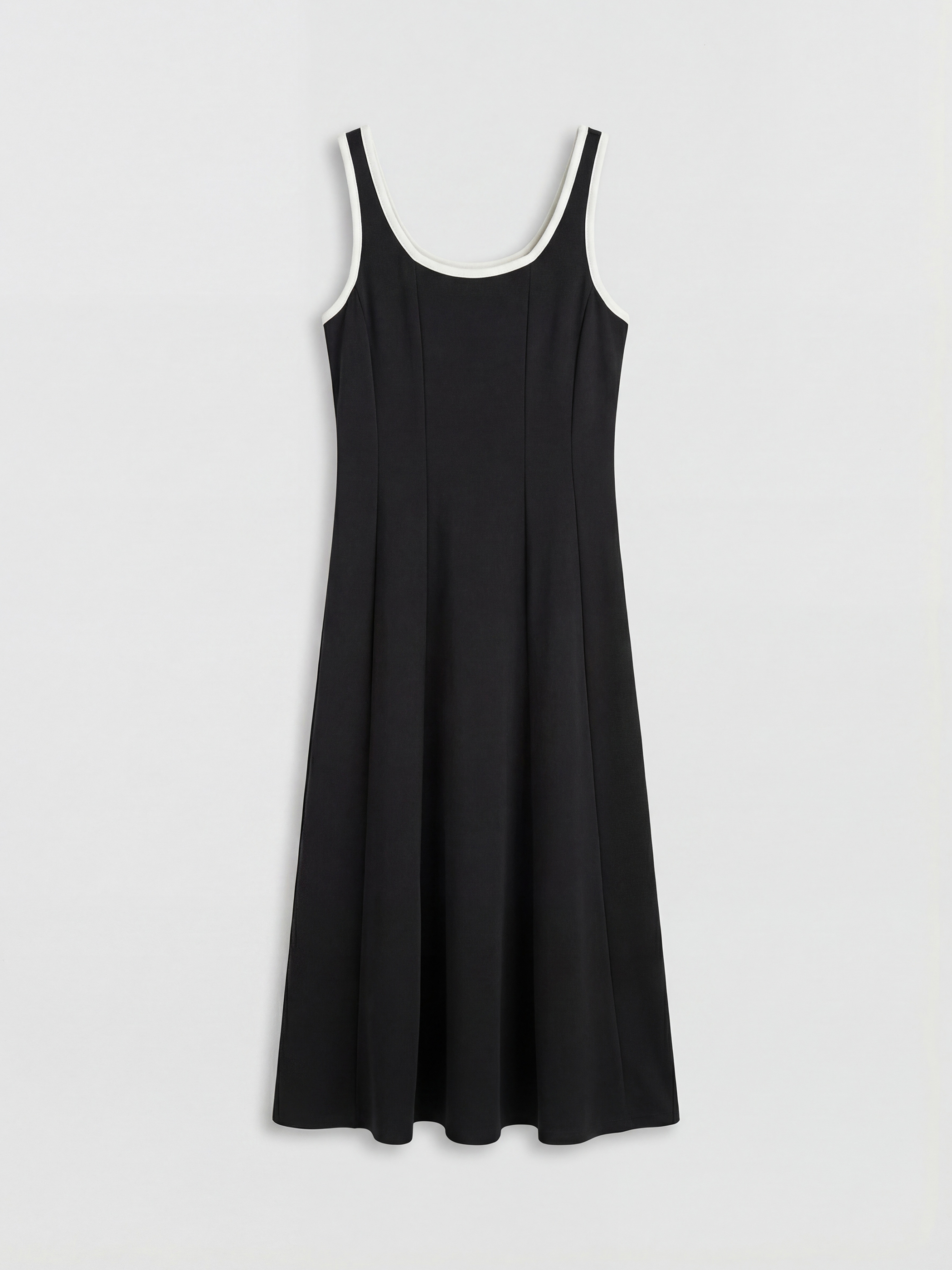 LCWAIKIKI Classic U Yaka Kloş Elbise - S6MO77Z8-CVL