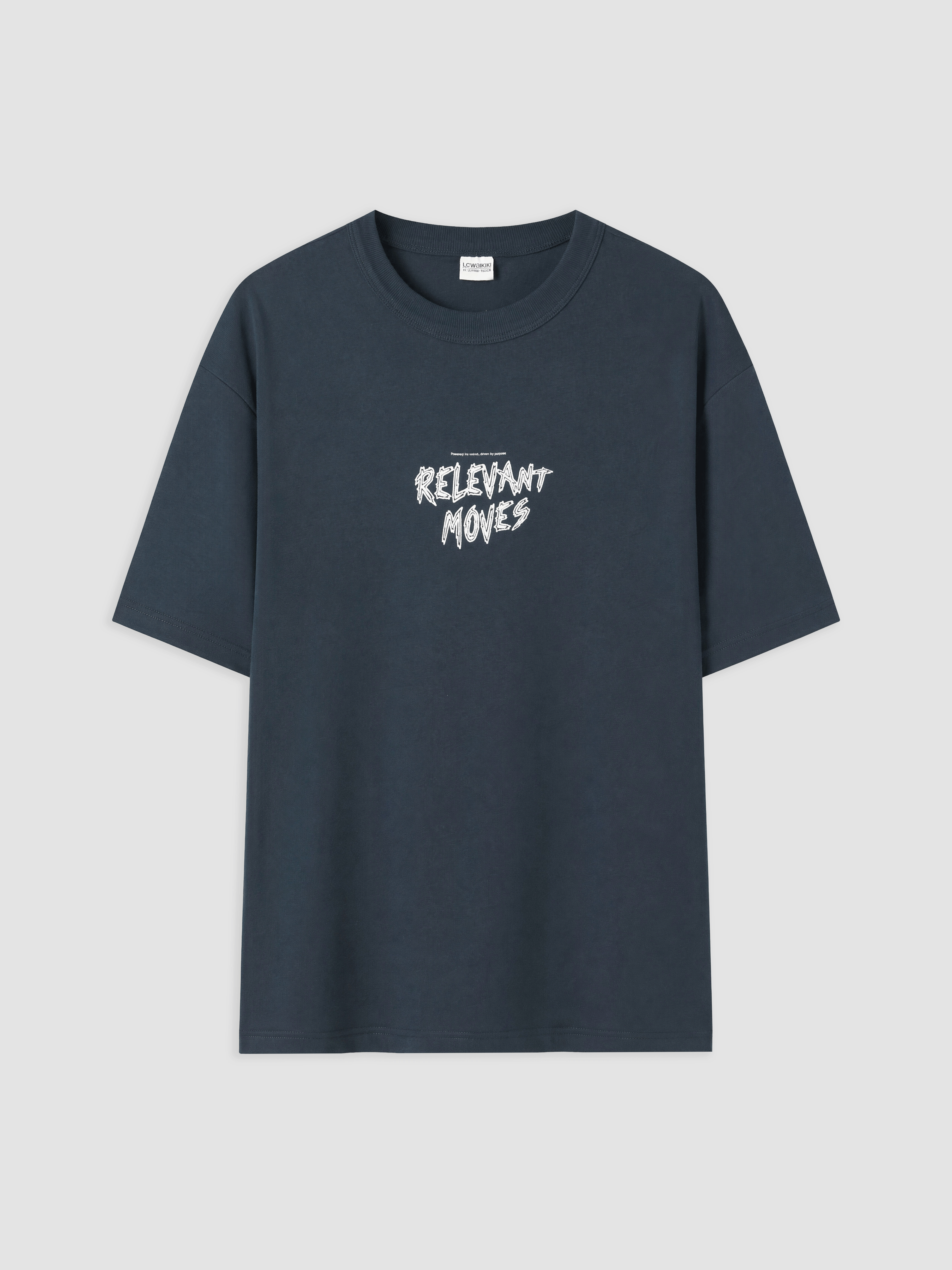 LCW Kids Crew Neck Printed Boys' T-Shirt