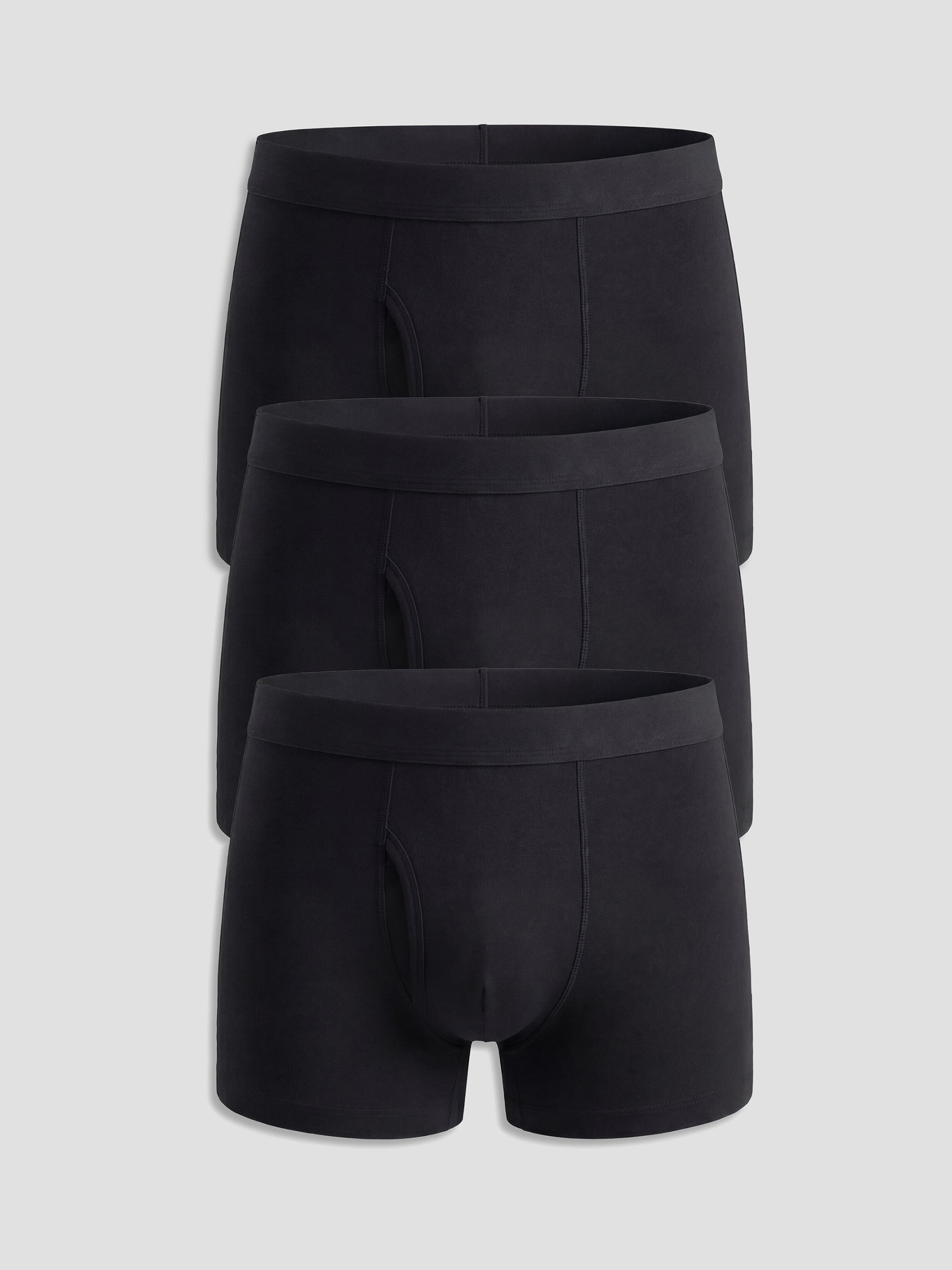 LC WAIKIKI Standart Kalıp Pamuklu Esnek Erkek Boxer 3'lü - S6MQ60Z8-CVL