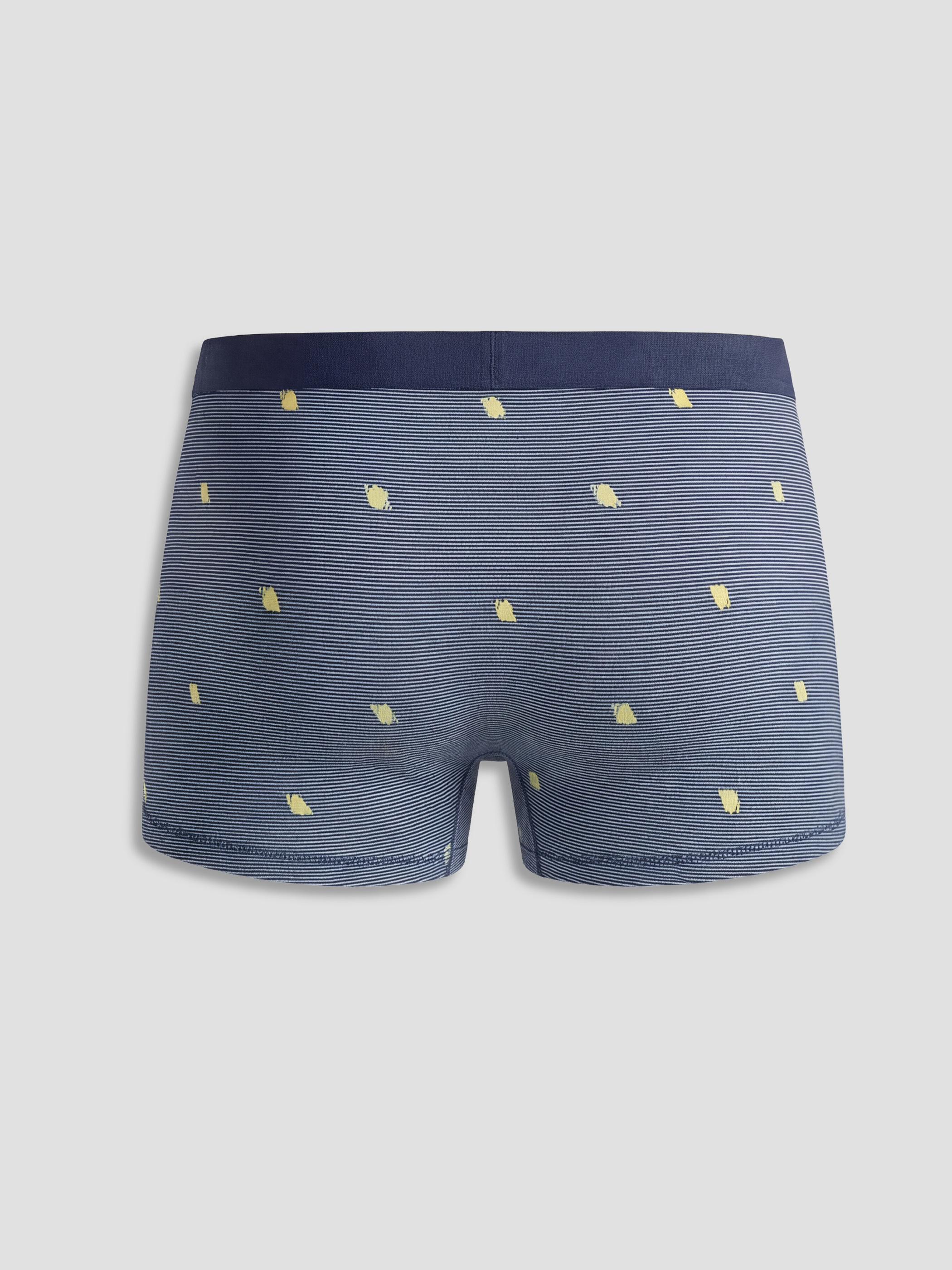 Lacivert Standart Kalıp Pamuklu Esnek Erkek Boxer 5'li-6