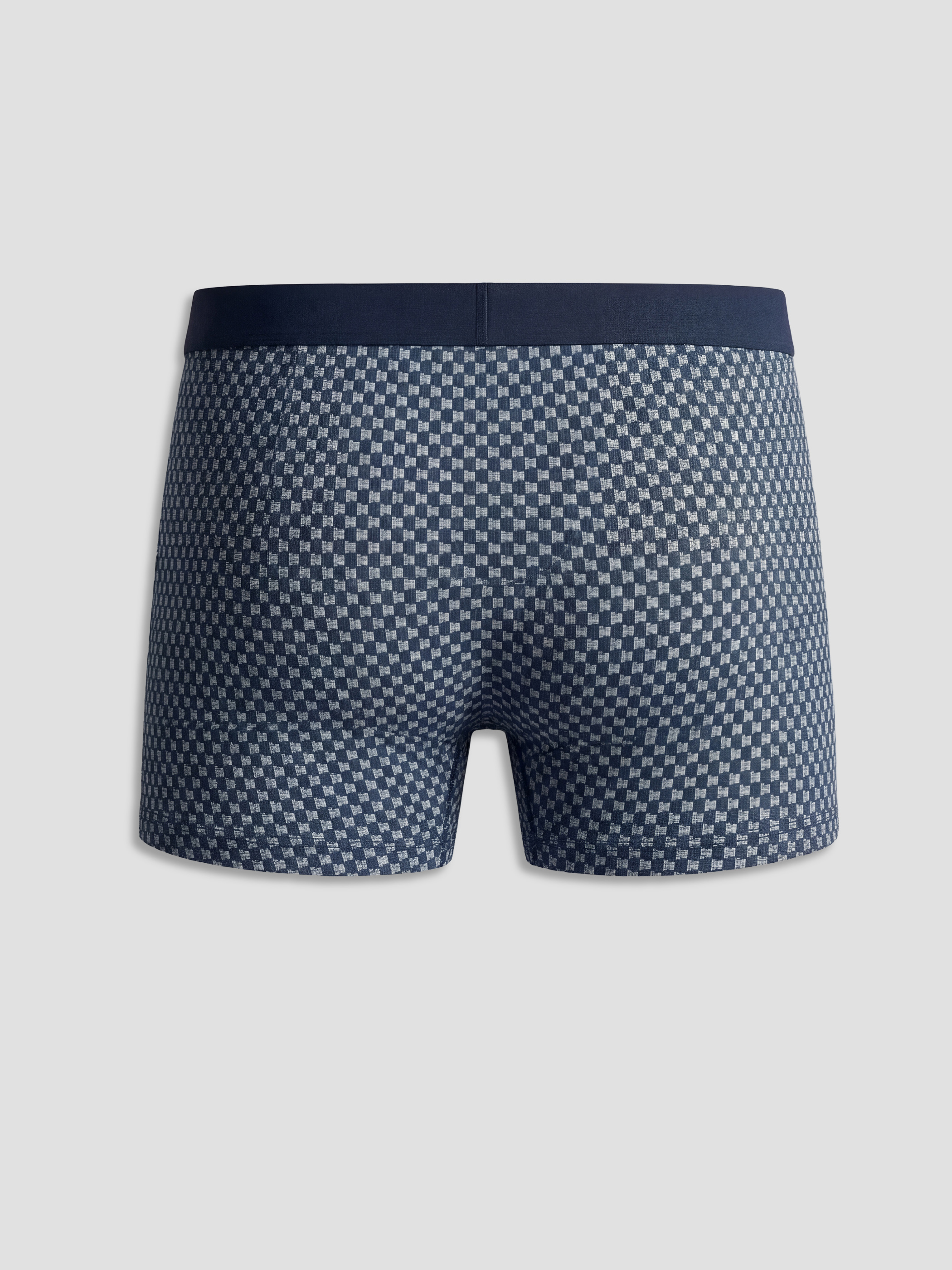 Siyah Standart Kalıp Pamuklu Erkek Boxer 7'li-5