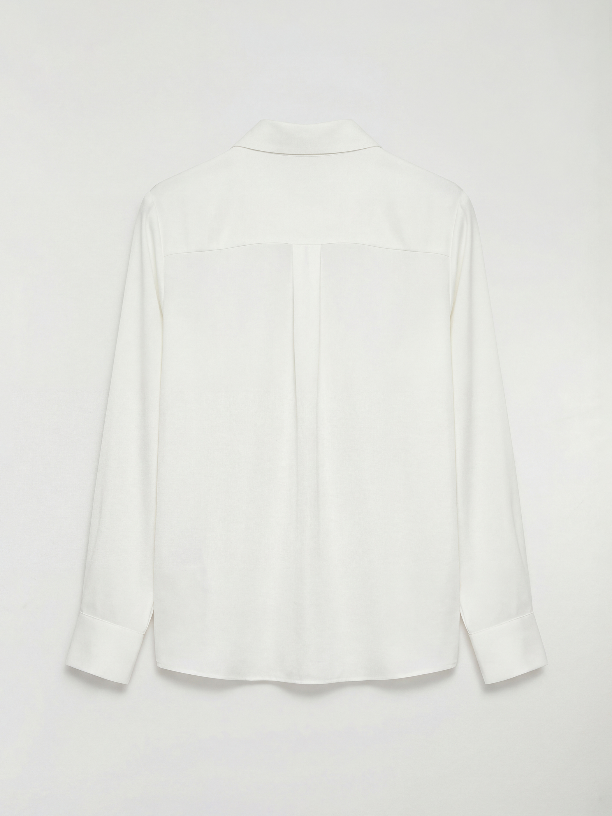 Ekru Loose Fit Kadın Gömlek-1