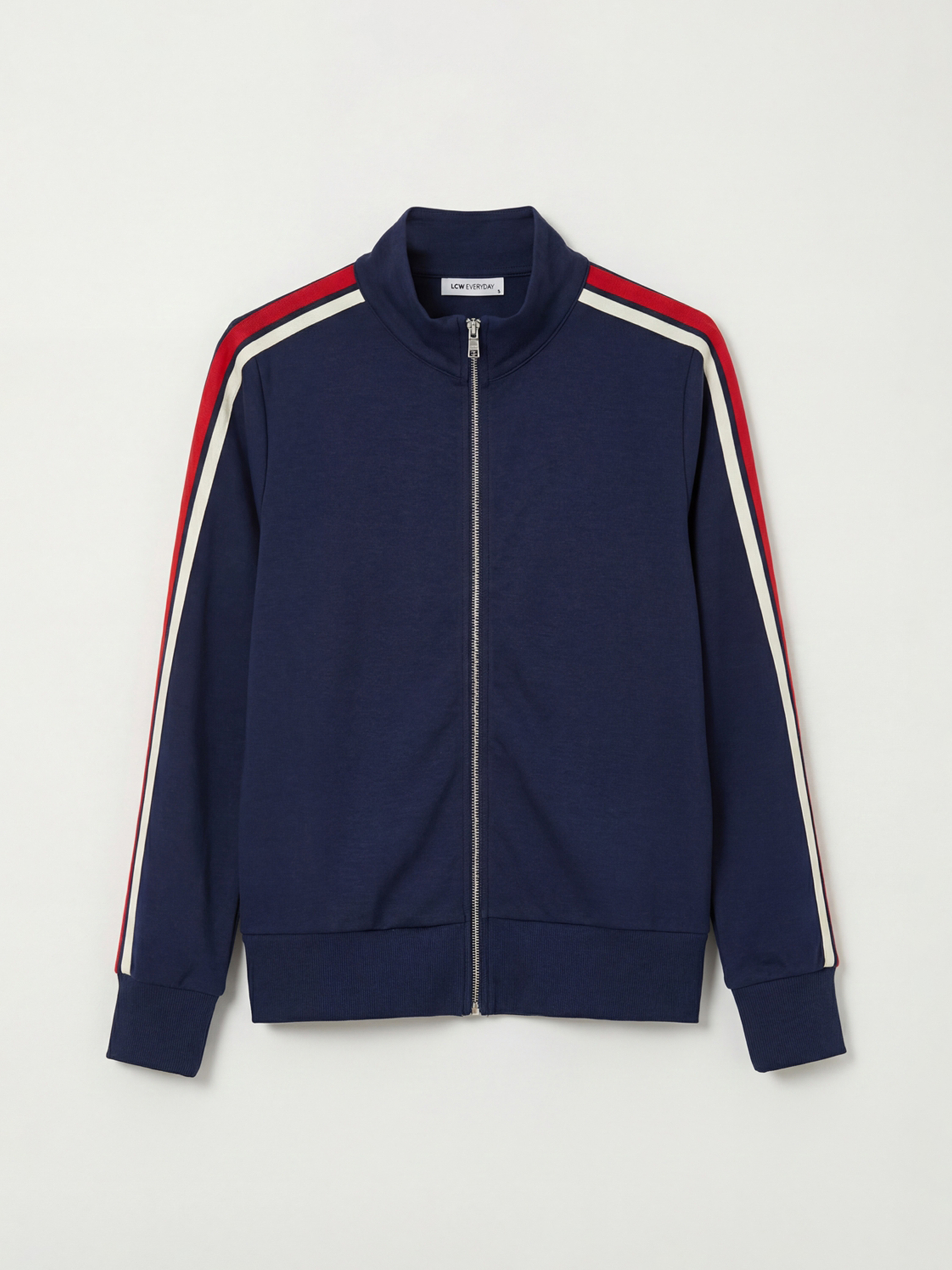 LCWAIKIKI Classic Dik Yaka Soft Touch Kadın Fermuarlı Sweatshirt - S6MU62Z8-K7T