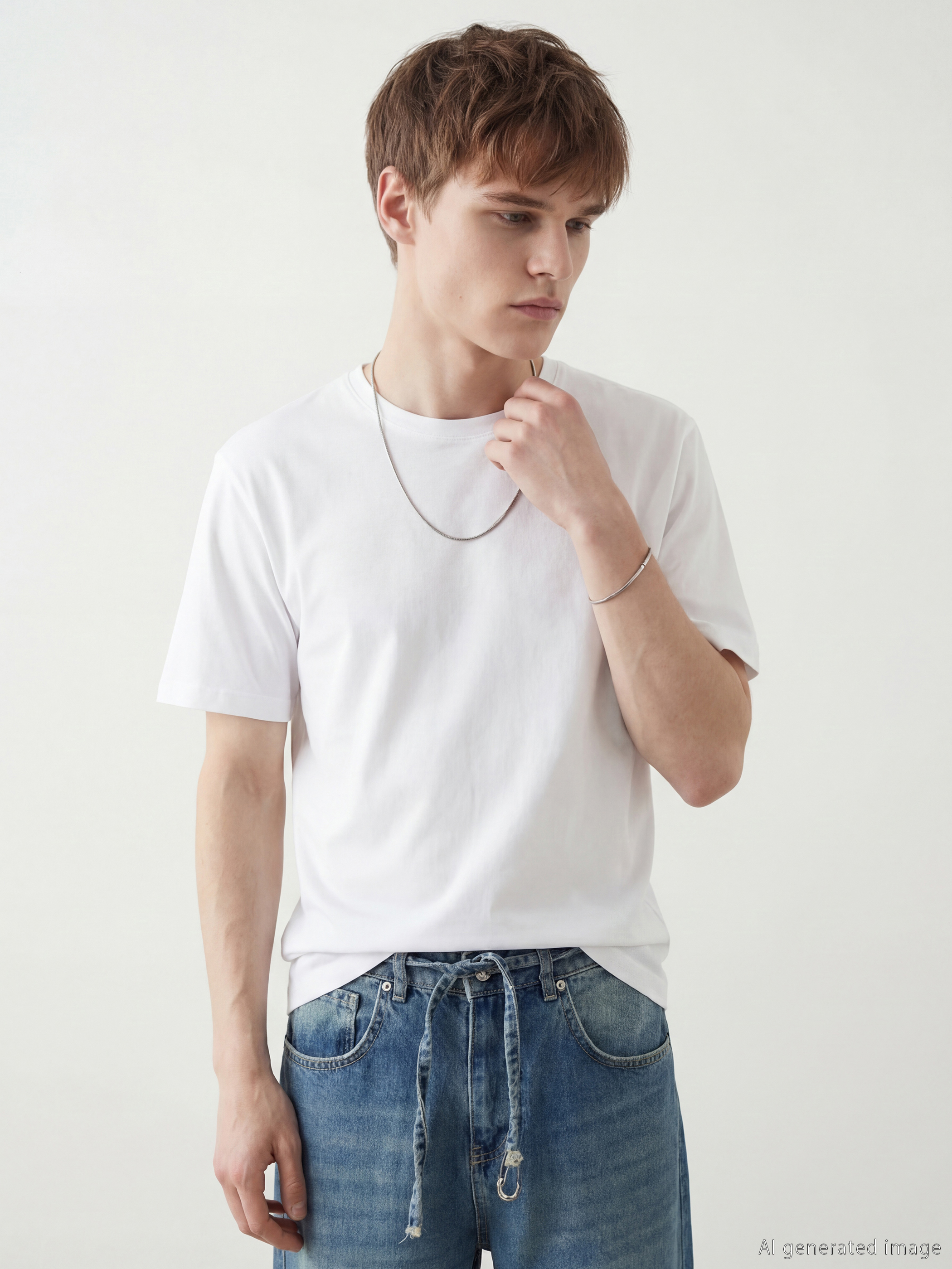 LCW ACCESSORIES Erkek Zincir Bileklik ve Kolye - S6N068Z8-ZY1