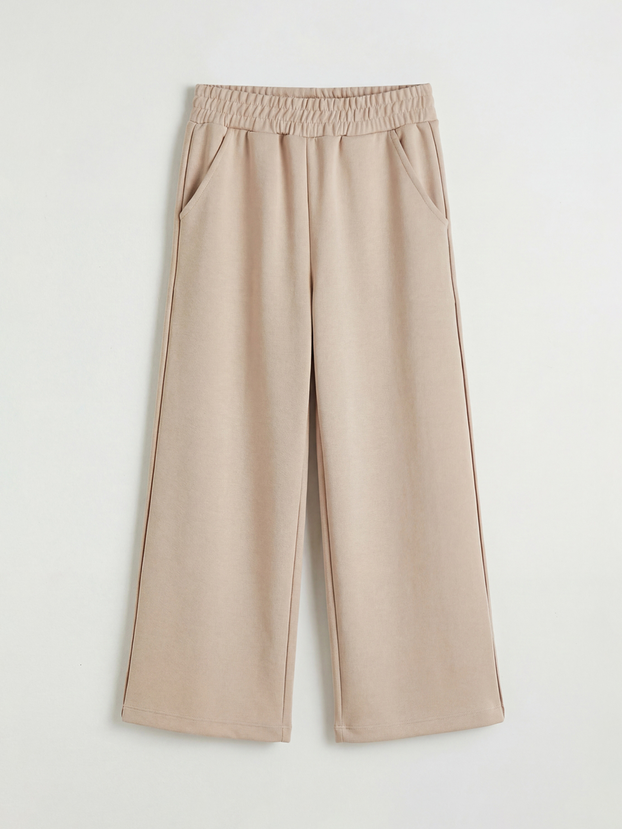 LCW ECO Geniş Paça Kız Çocuk Soft Touch Eşofman Altı - S6N276Z4-FPK