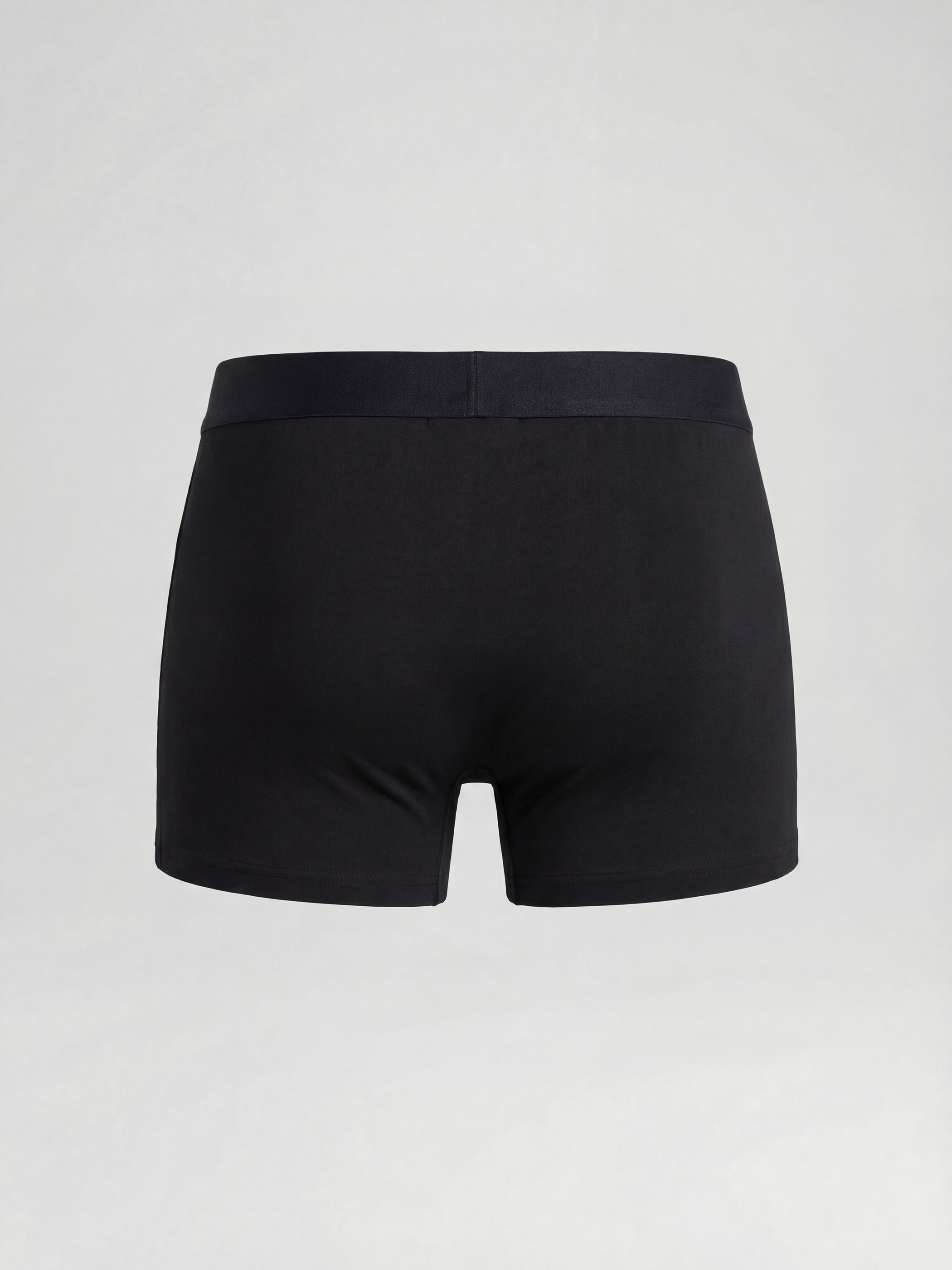 Siyah Kolay Giyilebilir Loose Fit Erkek Boxer 3'lü -4