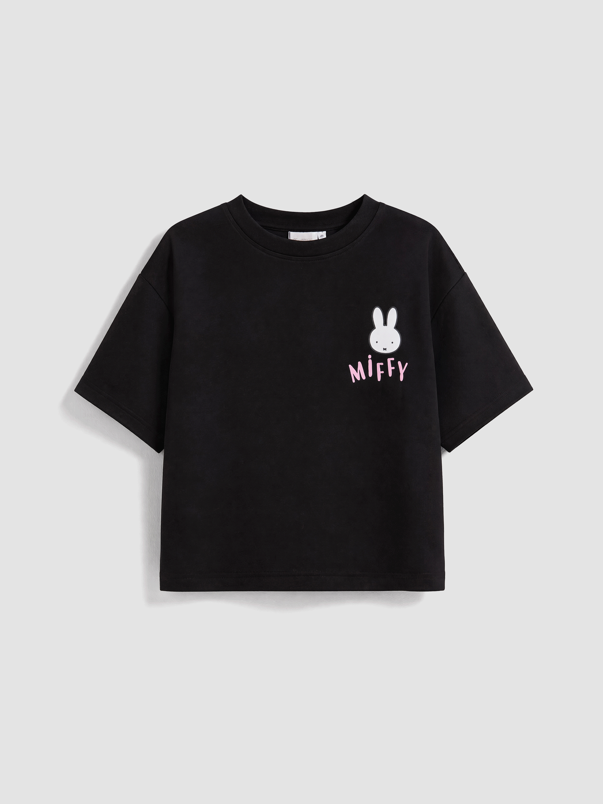 LCW Kids Miffy Baskılı Kız Çocuk Soft Touch Tişört
