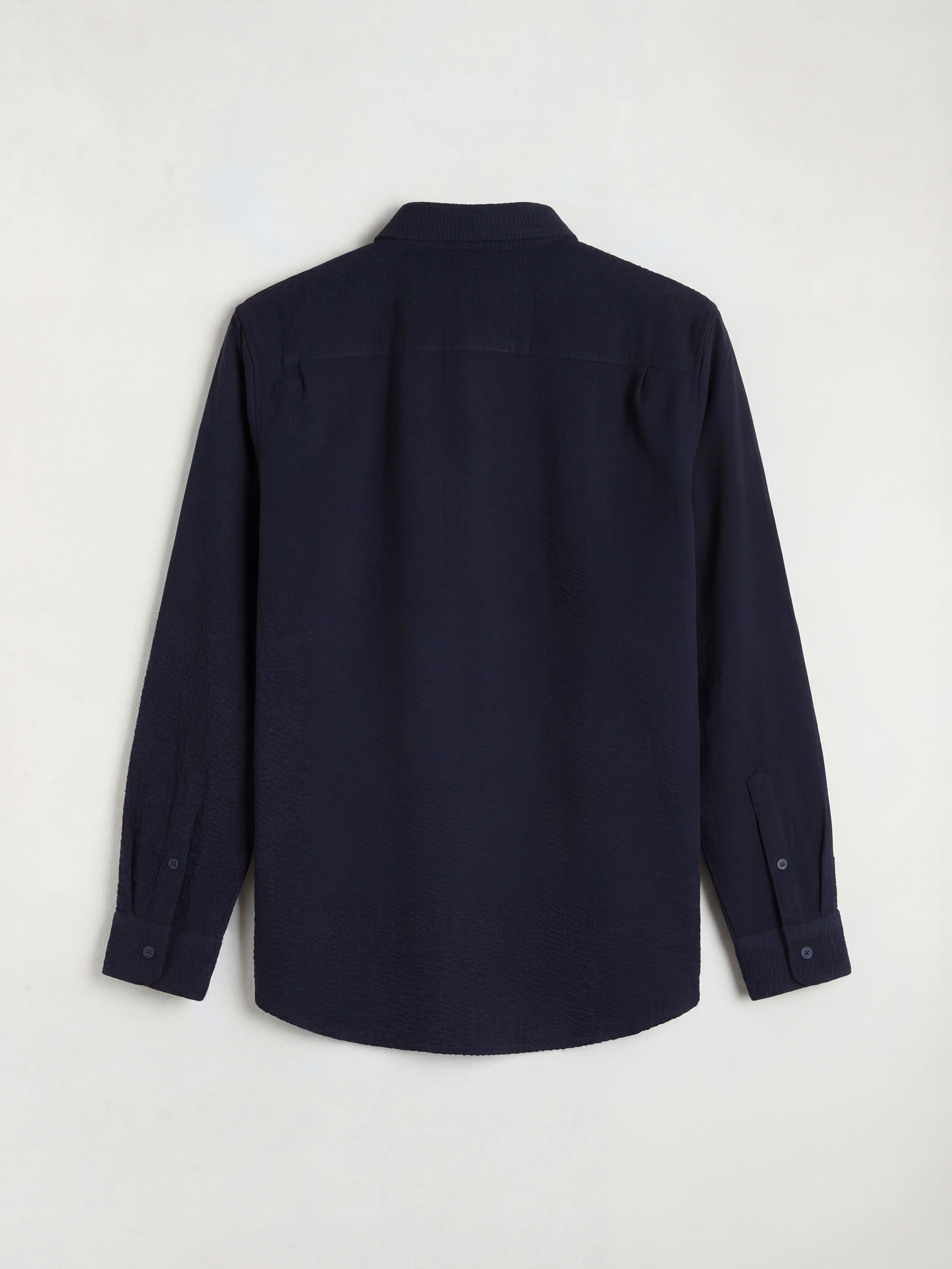 Regular Fit Dobby Men's Shirt-5