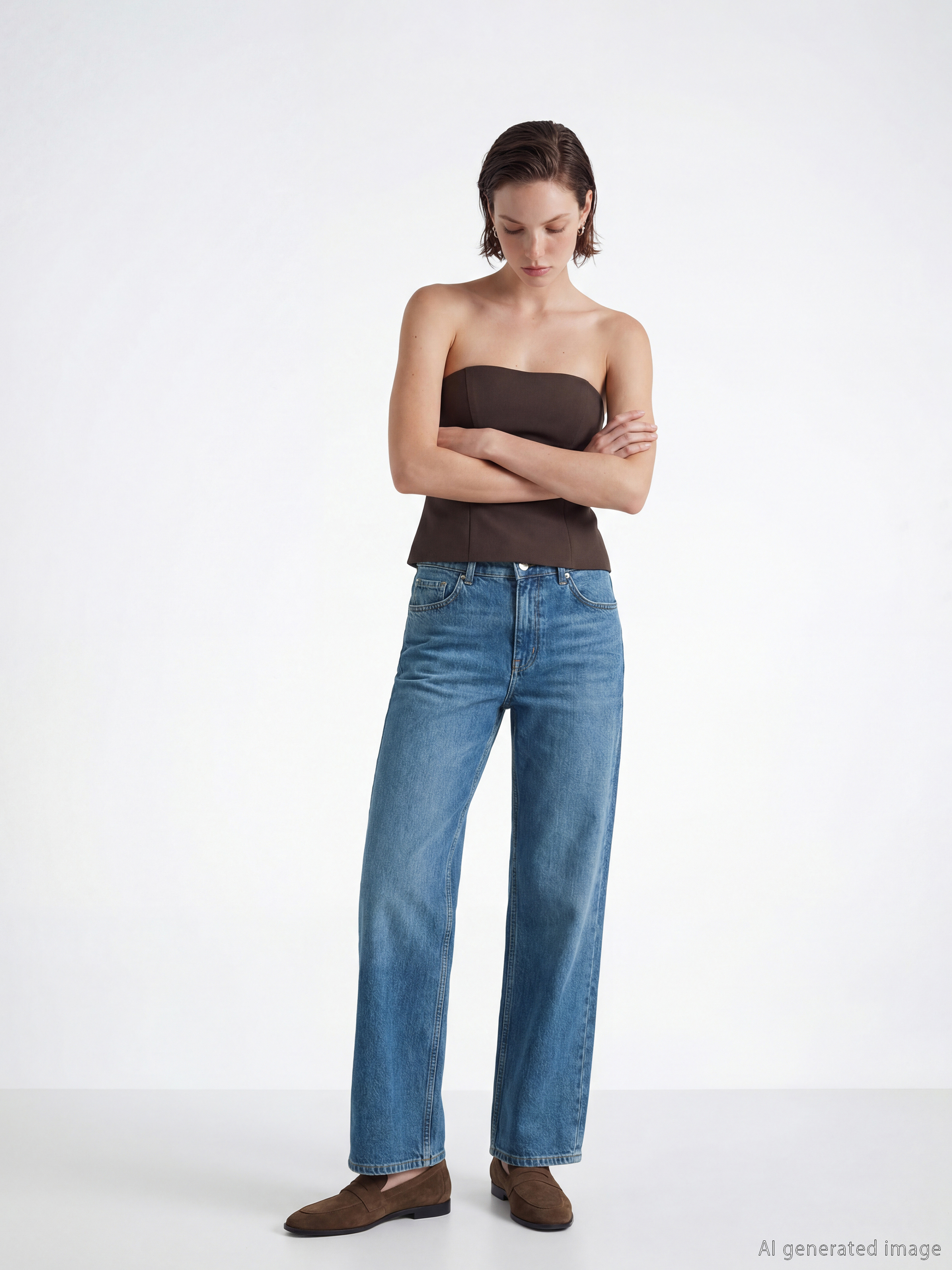 LCW Jeans Wideleg Kadın Jean Pantolon	 - S6N793Z8-507