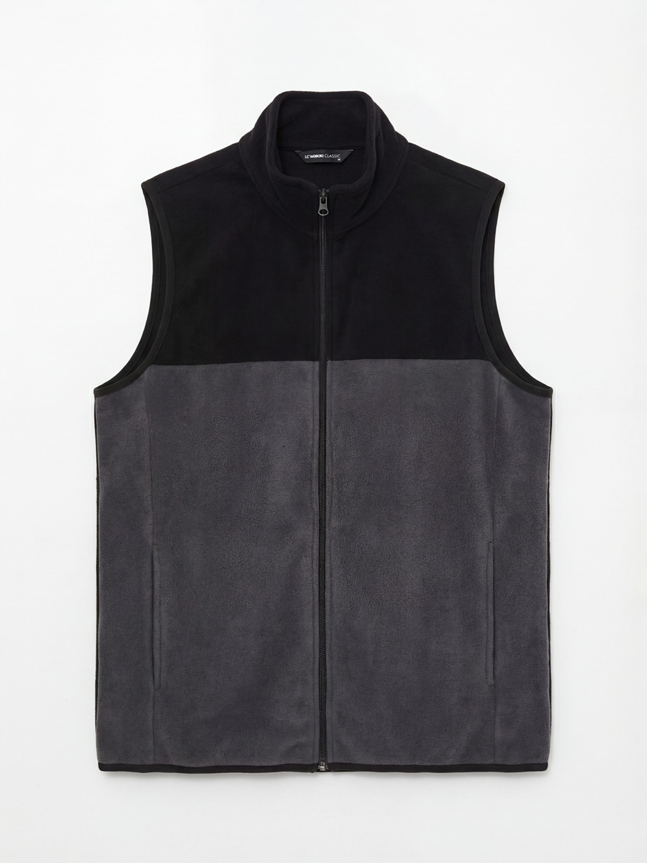 LCWAIKIKI Classic Standart Fit Dik Yaka Erkek Polar Yelek - S6N854Z8-CVL