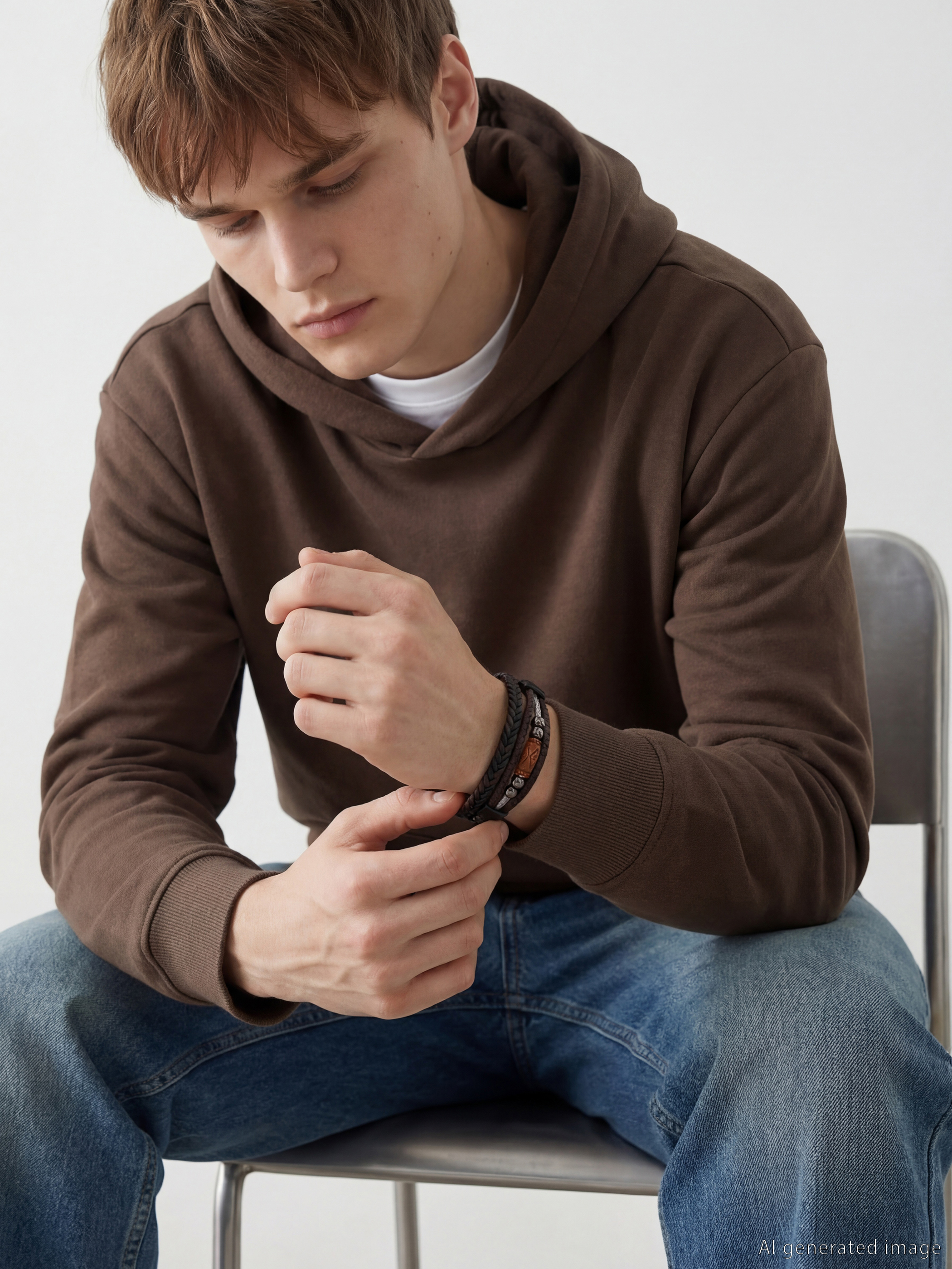 LCW ACCESSORIES Taşlı Erkek Bileklik - S6NC50Z8-1KM