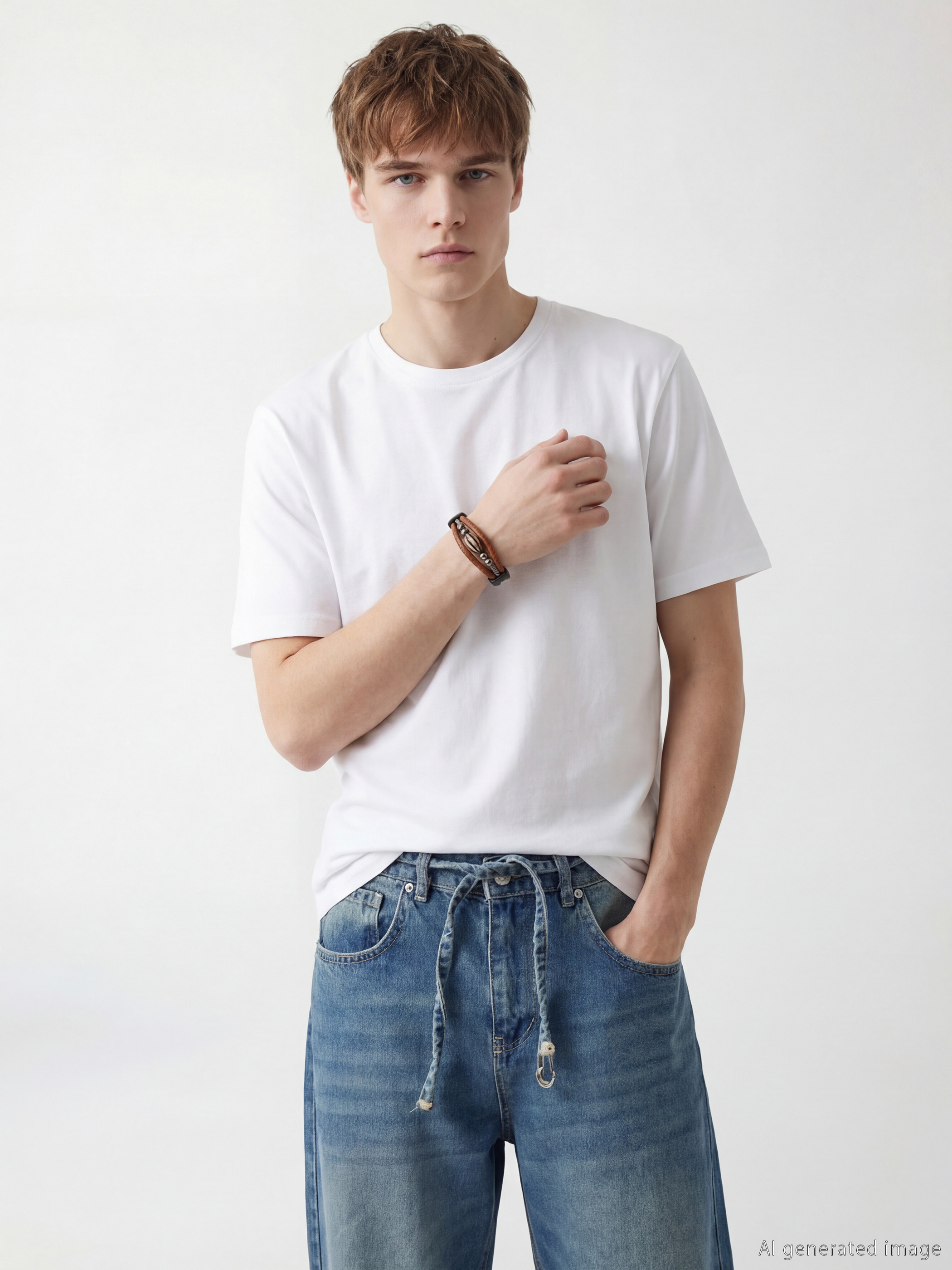 LCW ACCESSORIES Taşlı Erkek Bileklik - S6NC51Z8-H8F