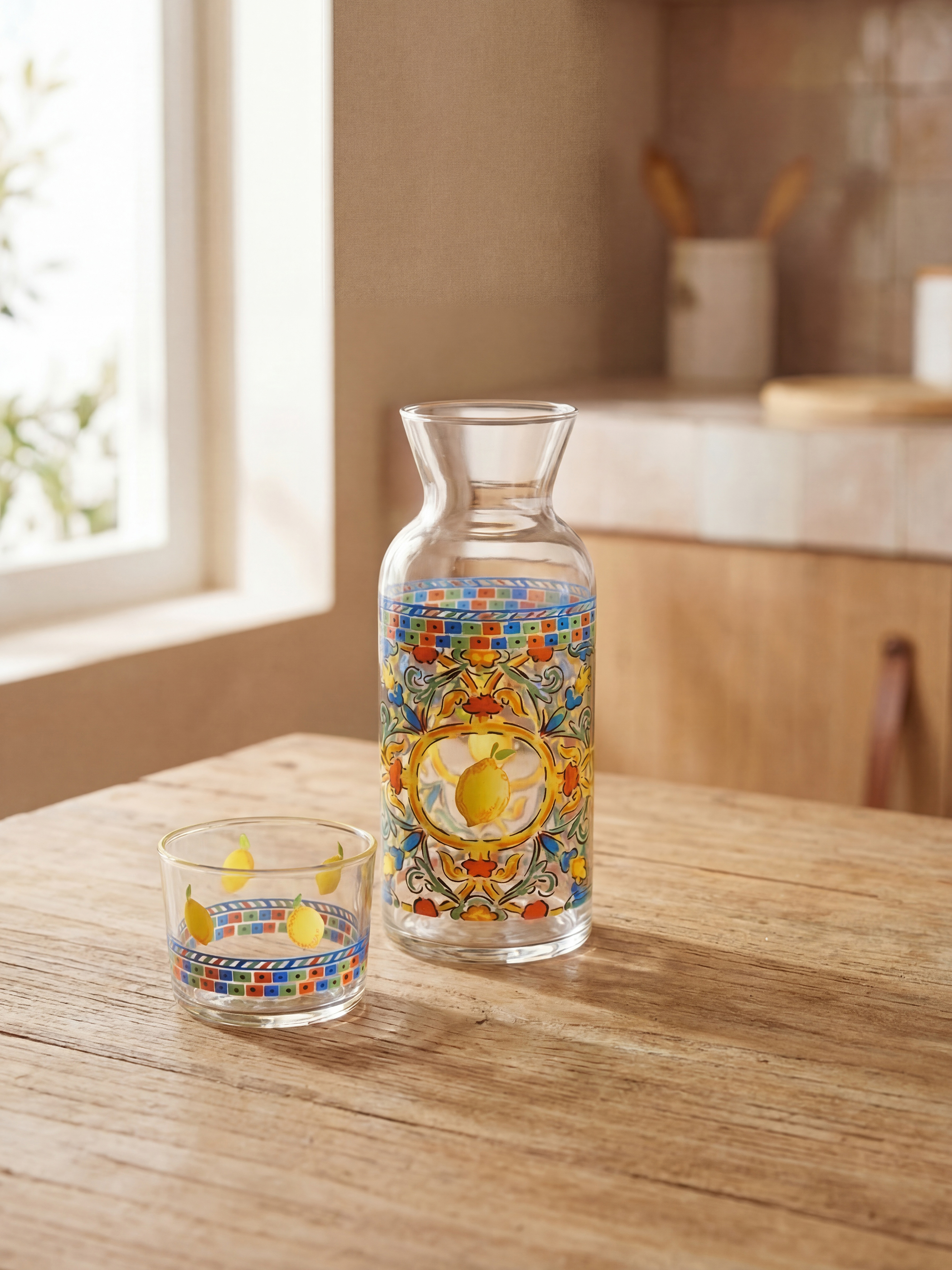 LCW HOME ნაბეჭდი მინის ქვევრი 700 ml - S6ND33Z8-F9C