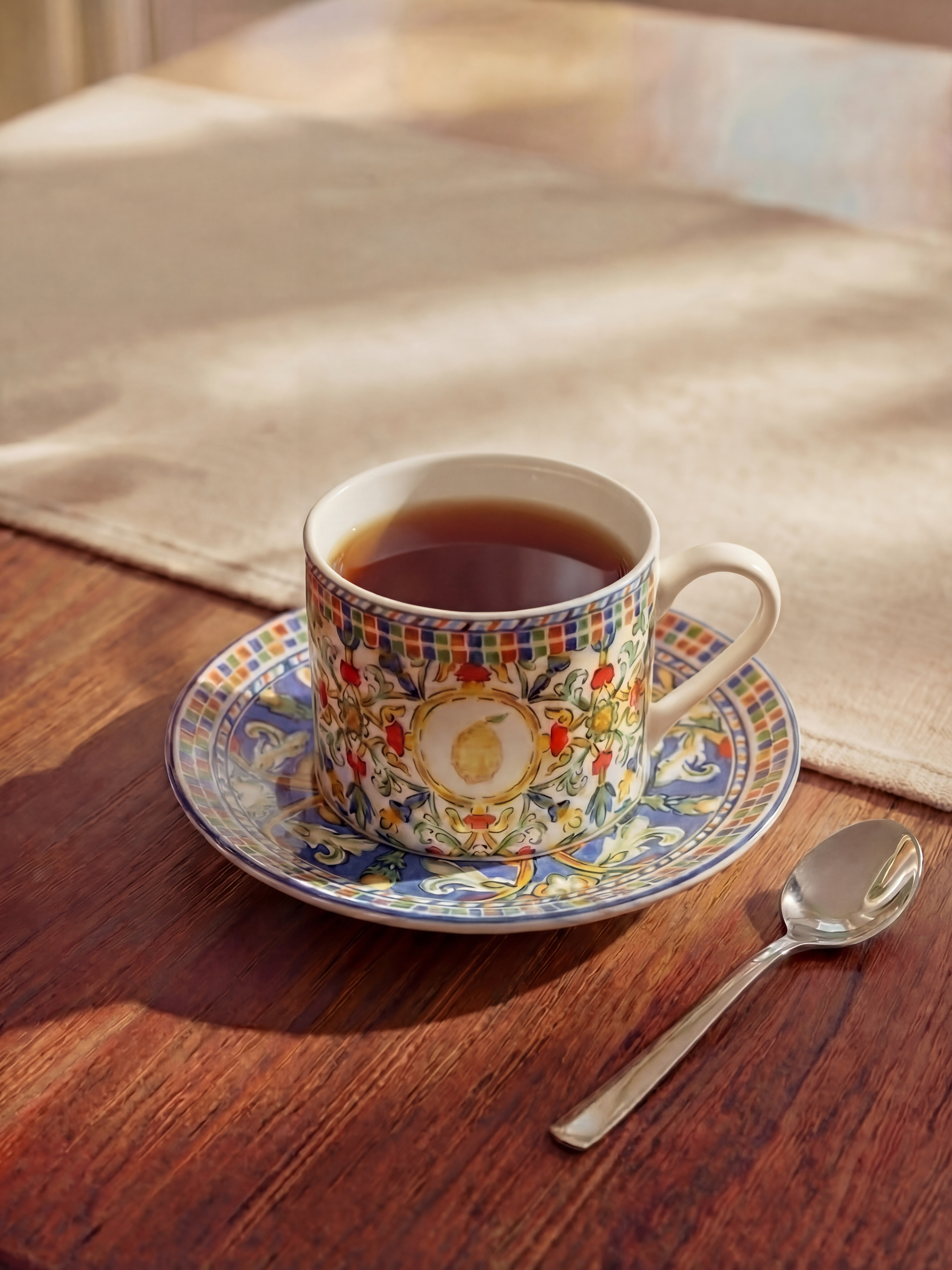 ნაბეჭდი ფაიფურის ყავის ფინჯნის ნაკრები-1