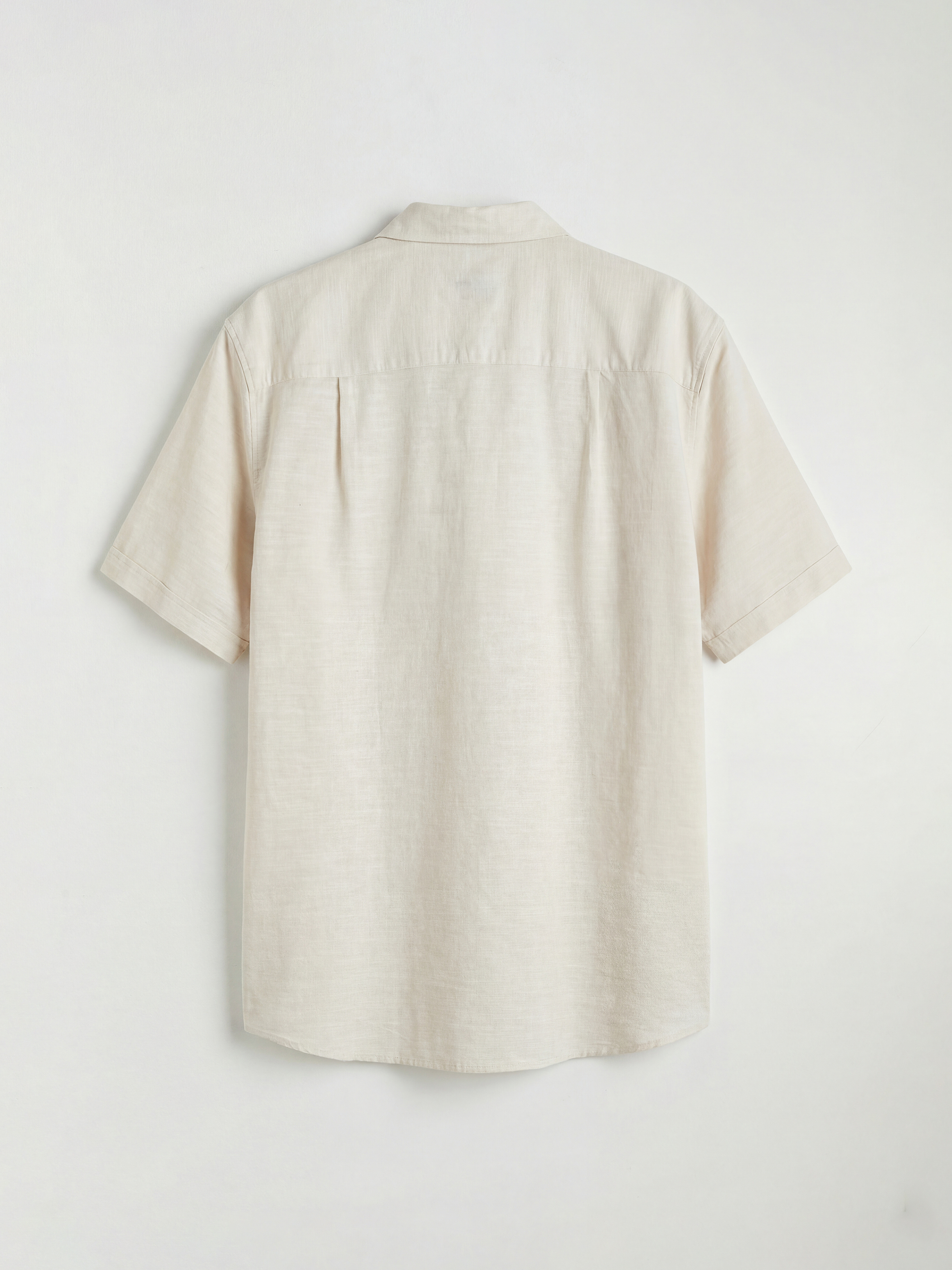 Bej Regular Fit Erkek Gömlek-5