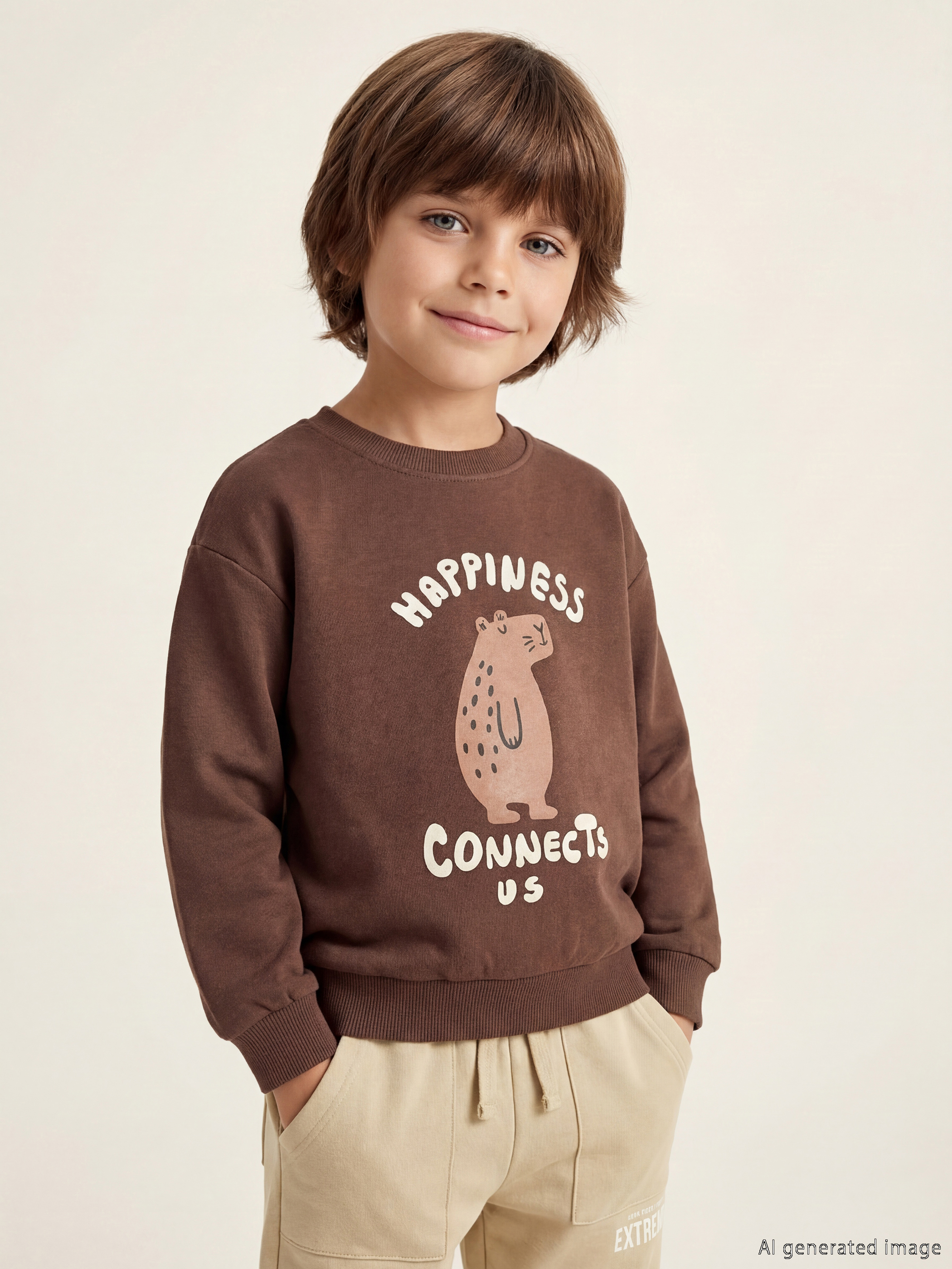 Свитшот для мальчика с принтом-1