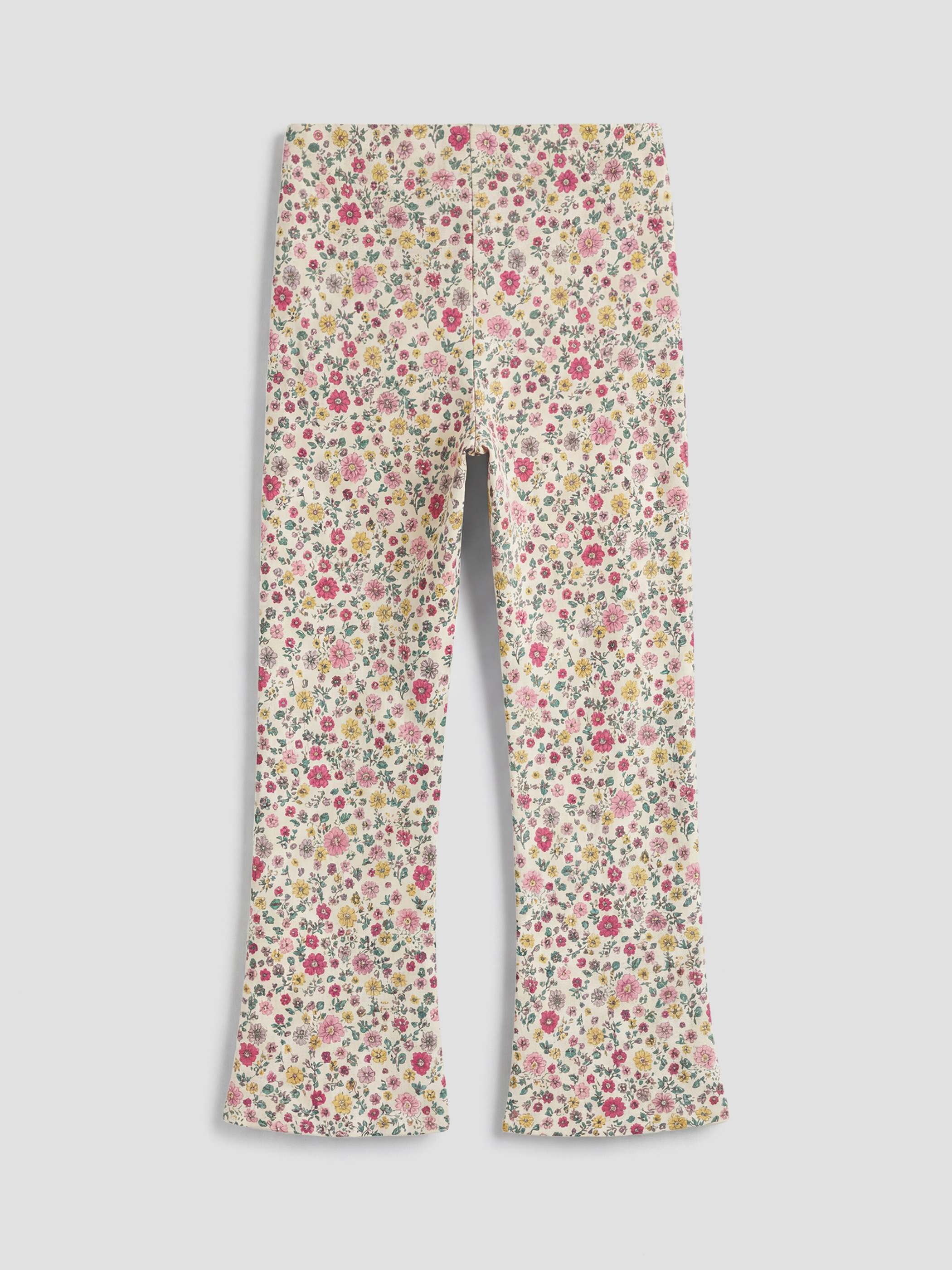 Ekru Minnie Mouse Baskılı Kız Çocuk Tişört ve Tayt Pantolon-4