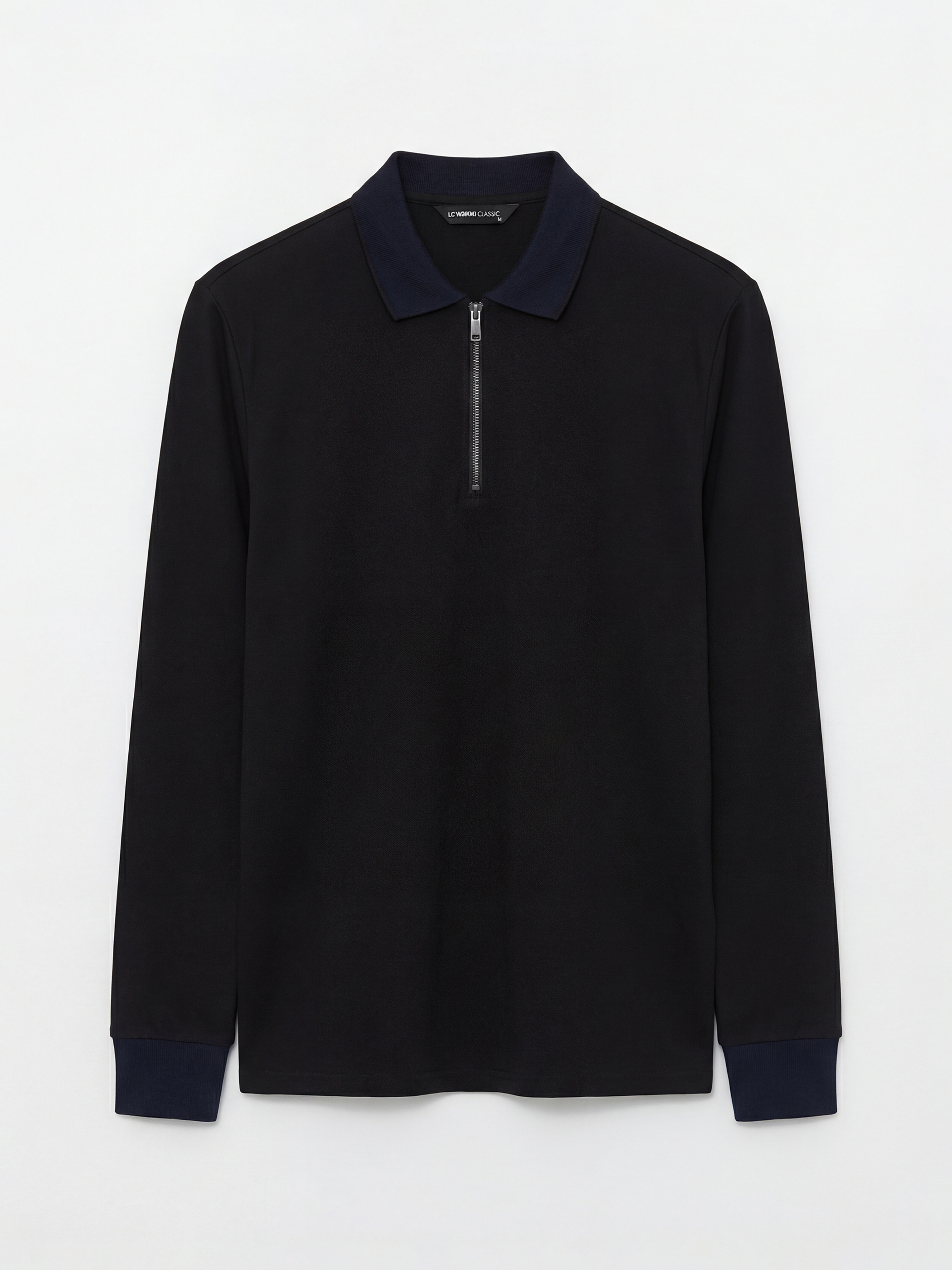 LCWAIKIKI Classic Polo Yaka Erkek Sweatshirt - S6NO44Z8-MJD