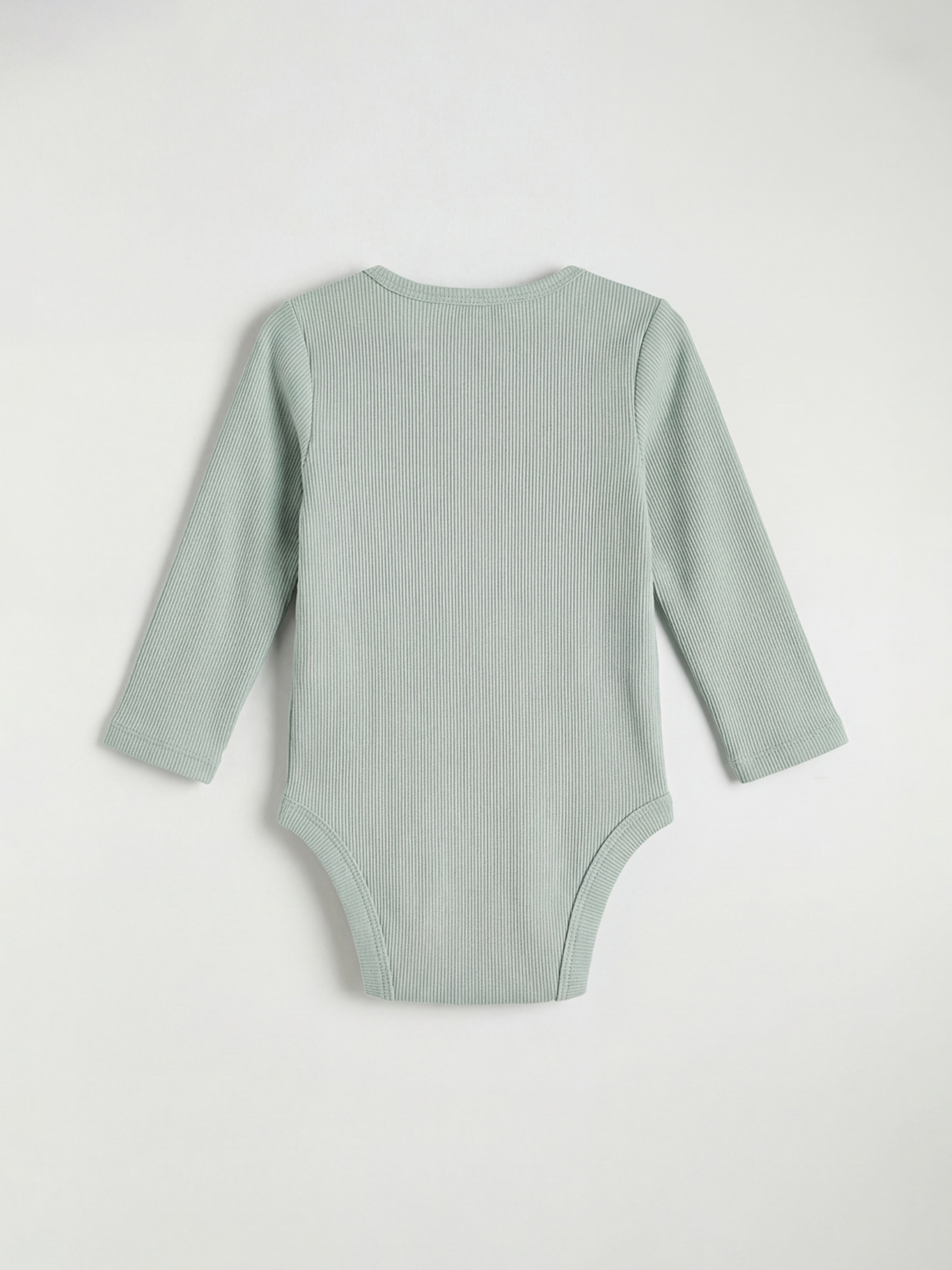 Pembe Uzun Kollu Kız Bebek Çıtçıtlı Body 3'lü-6