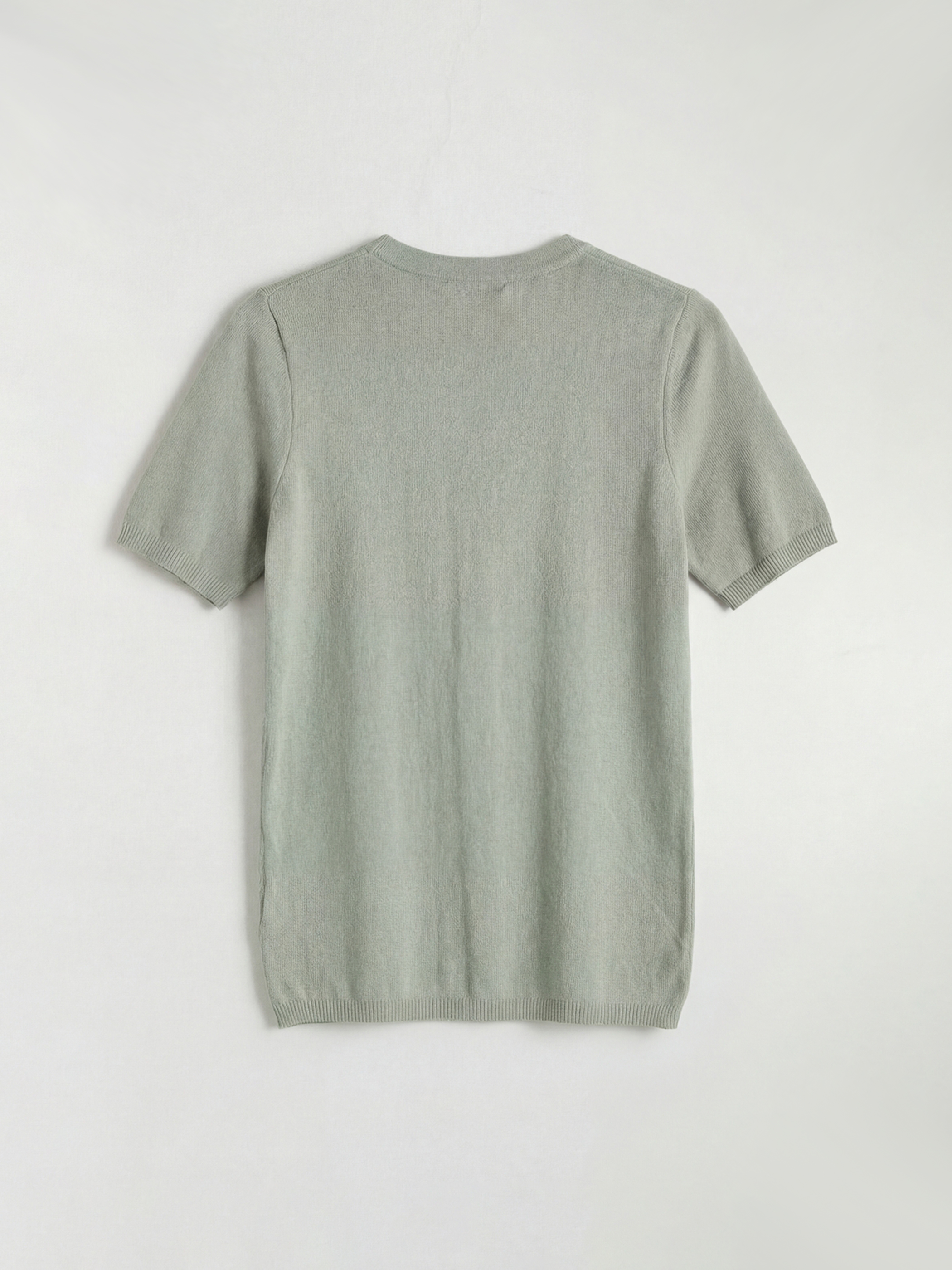 Yeşil Bisiklet Yaka Soft Touch Kadın Triko Hırka-5