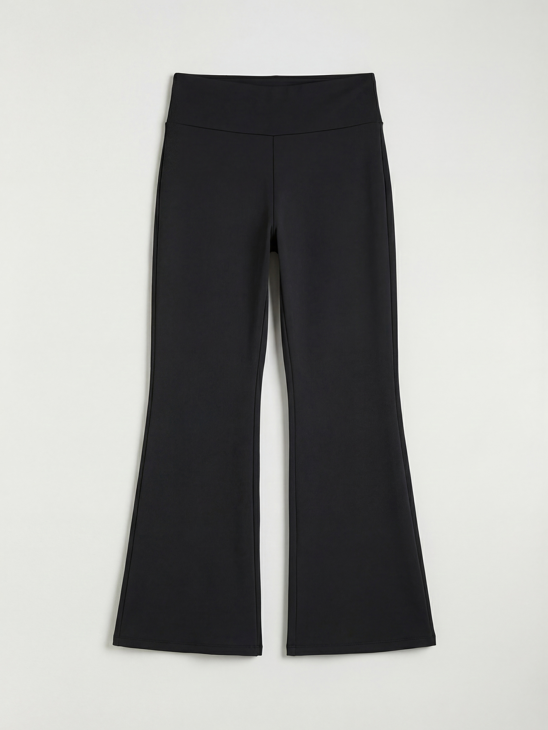 KOOR SPORT Beli Lastikli İspanyol Paça Kadın Spor Tayt - S6NR48Z8-CVL