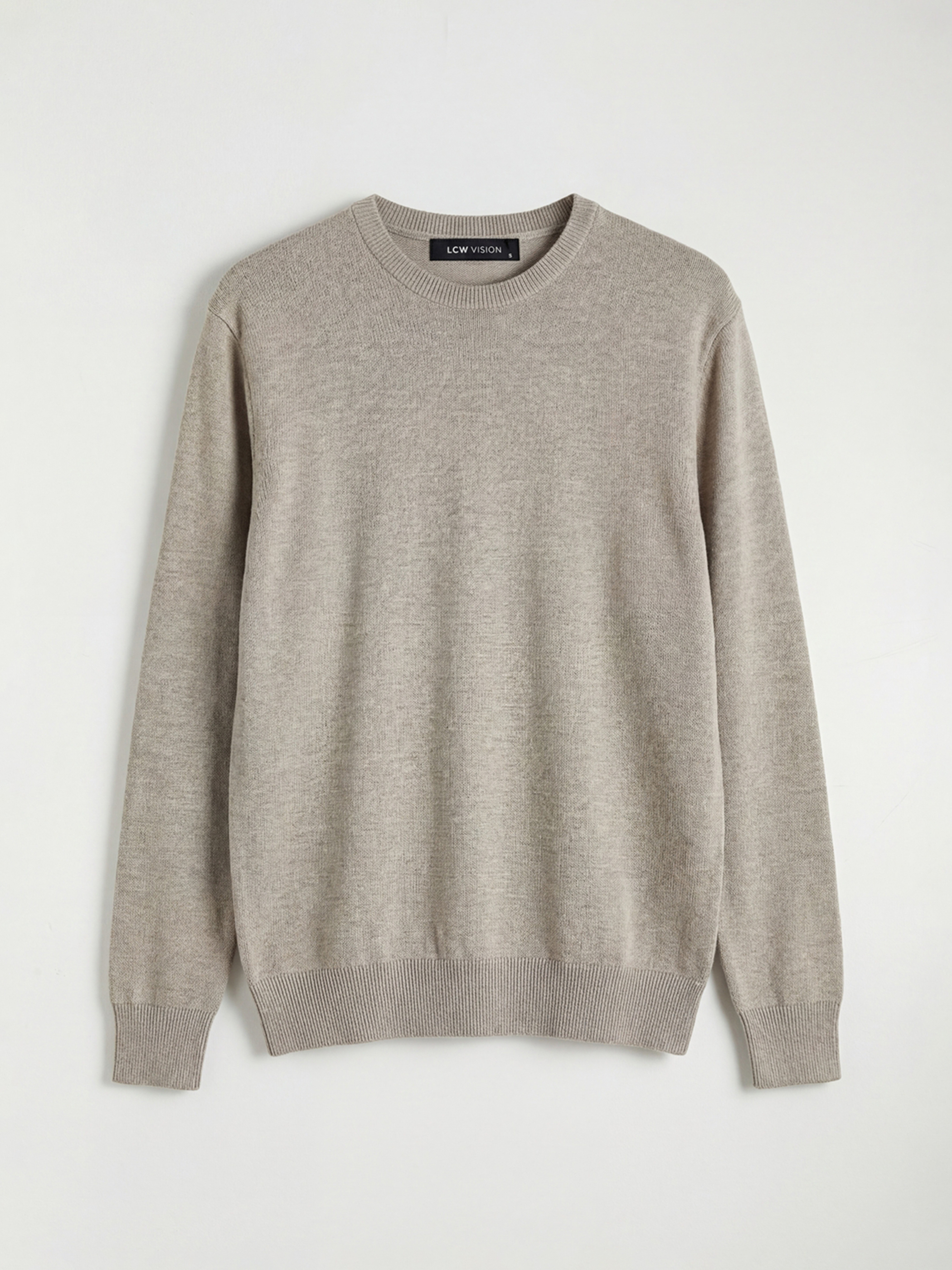 LCW Vision Bisiklet Yaka Regular Fit Erkek Triko Kazak - S6NT71Z8-L8Q