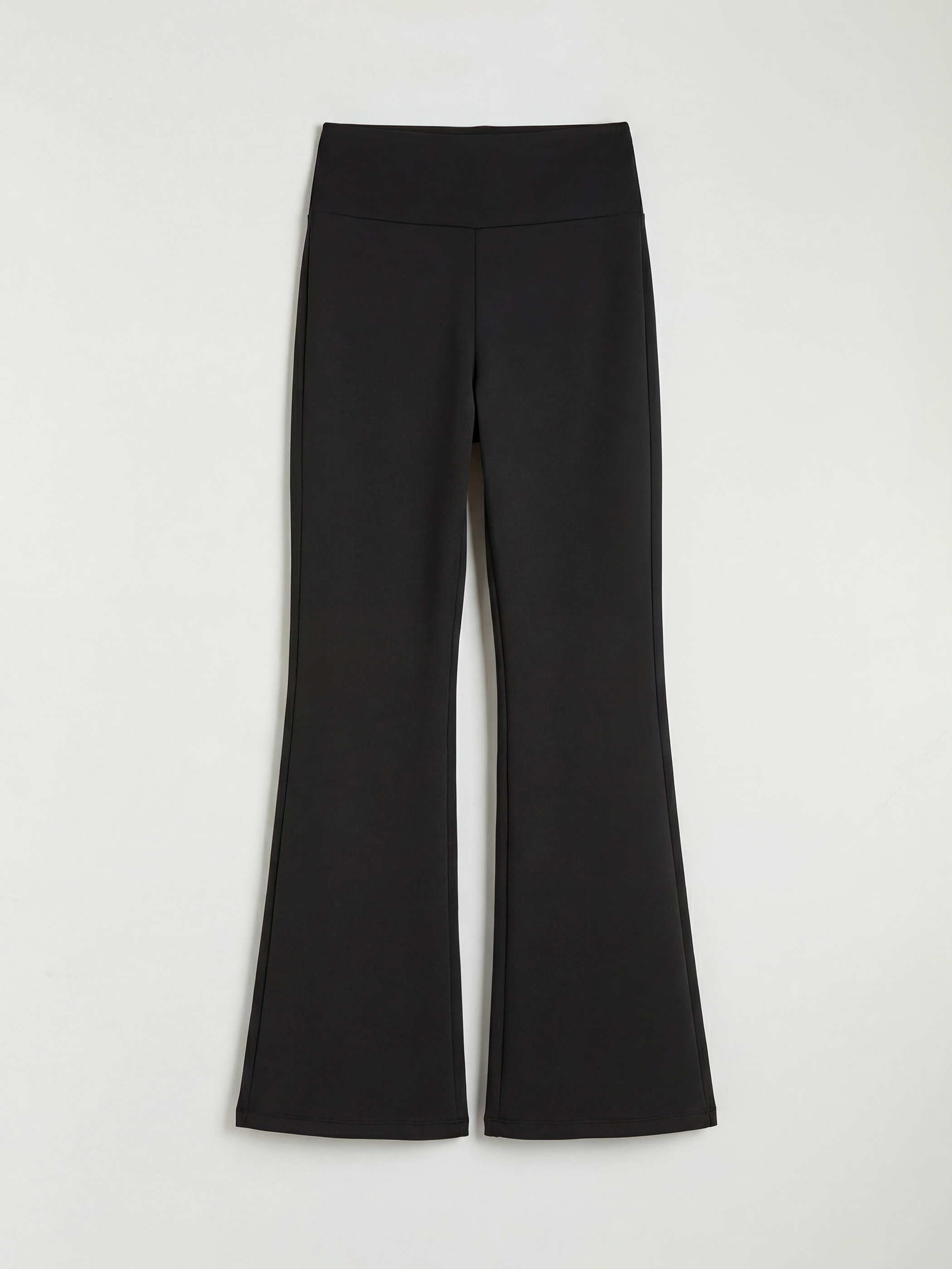 KOOR SPORT Beli Lastikli İspanyol Paça Kadın Spor Tayt - S6NU30Z8-CVL