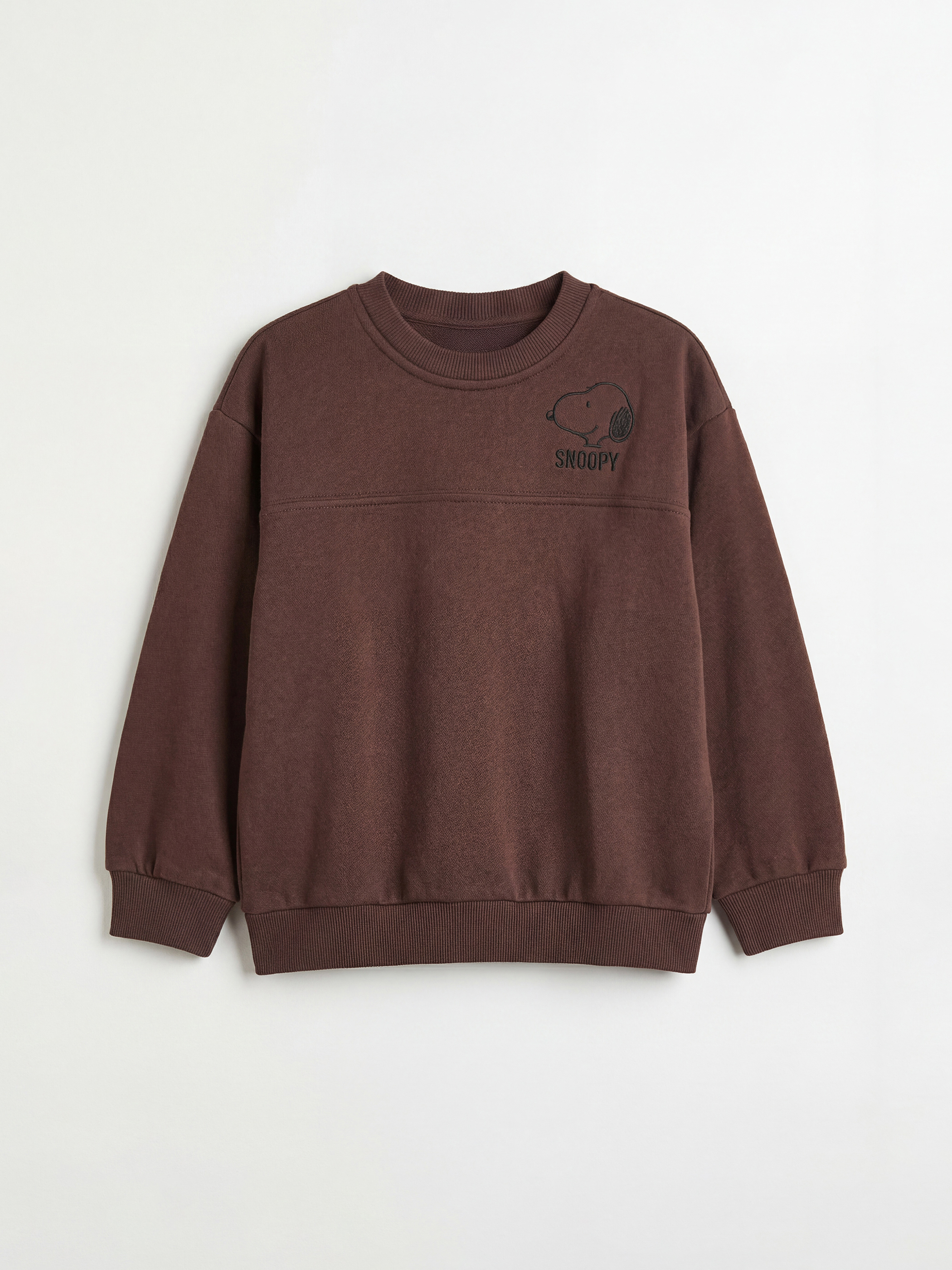 LCW Kids Snoopy Nakışlı Erkek Çocuk Sweatshirt