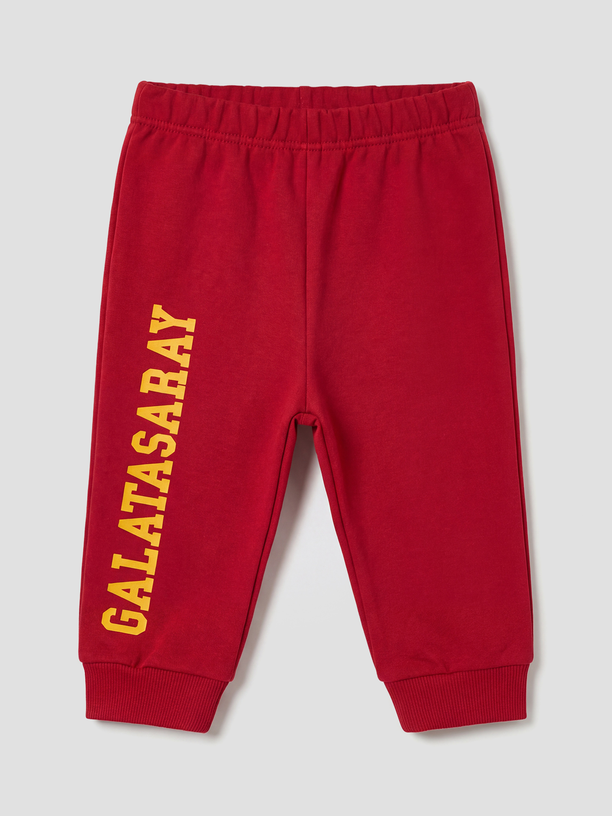 Kırmızı Galatasaray Baskılı Erkek Bebek Eşofman Takımı-3