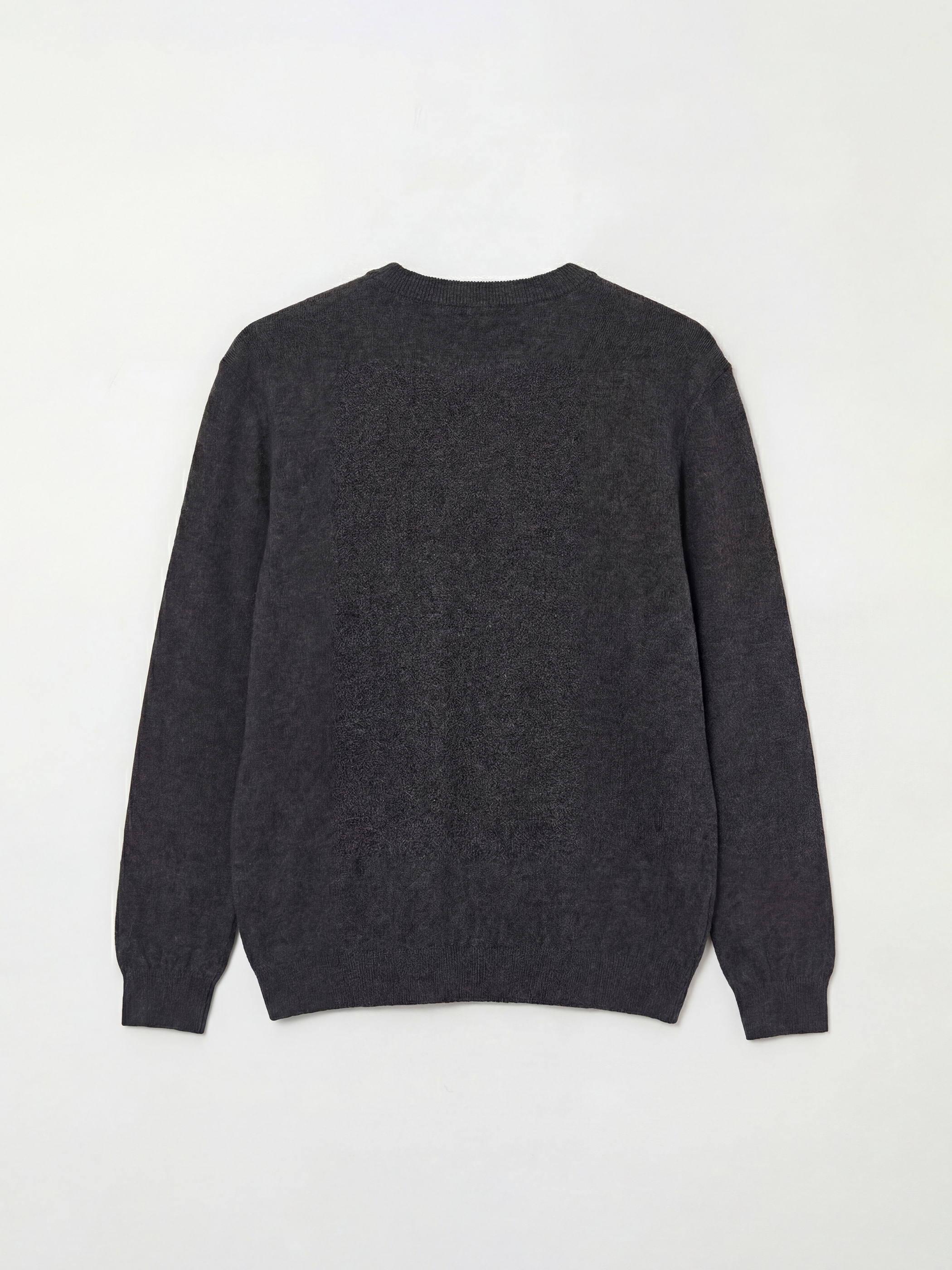 Antrasit Bisiklet Yaka Erkek Triko Kazak-5